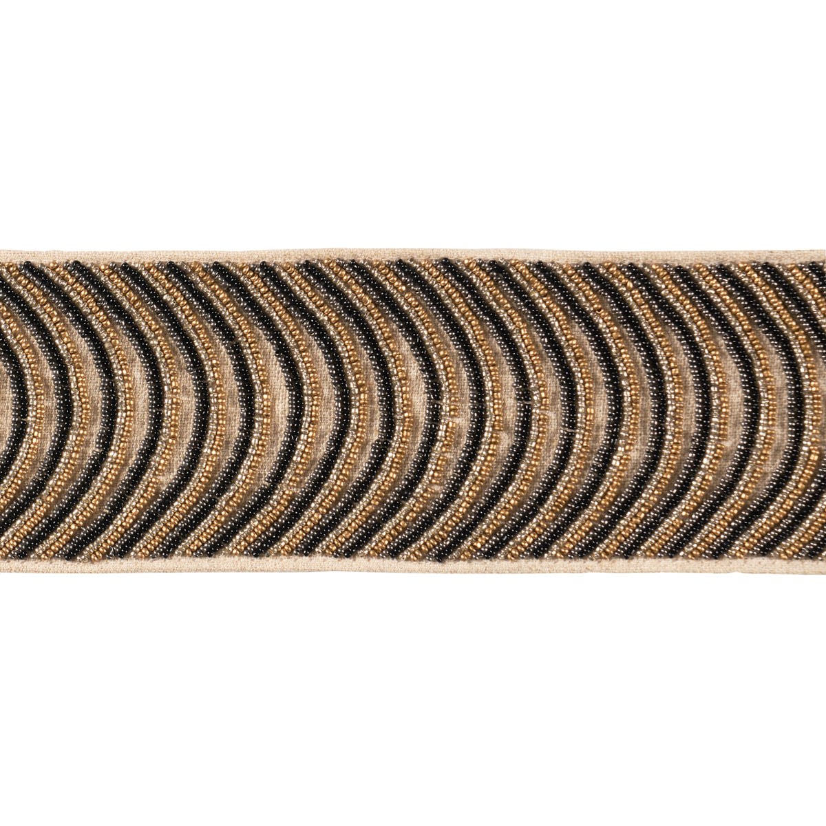 ZIEGFELD-HAND-BEADED-TAPE-EBONY-SCHUMACHER-85570 - Schumacher Recortar