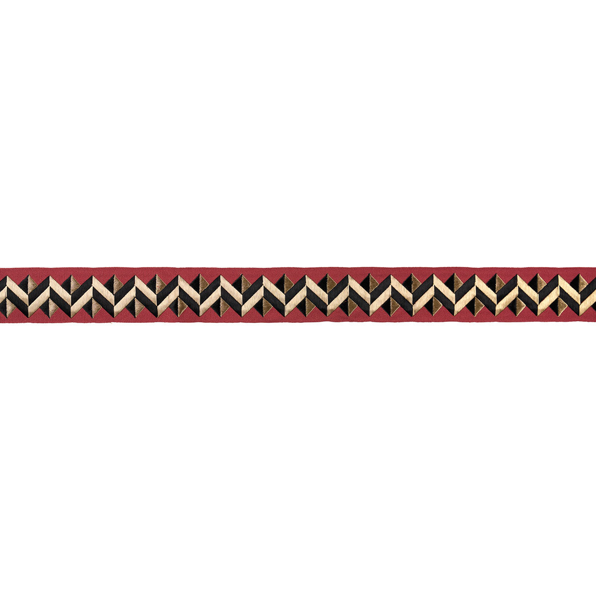 ZIGZAG-MODERNE-TAPE-RED-SCHUMACHER-85580 - Schumacher Recortar