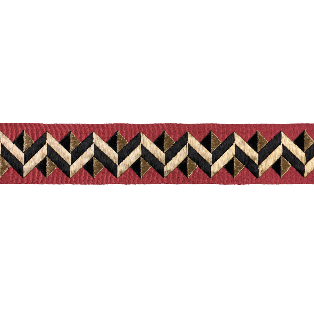 ZIGZAG-MODERNE-TAPE-RED-SCHUMACHER-85580 - Schumacher Recortar