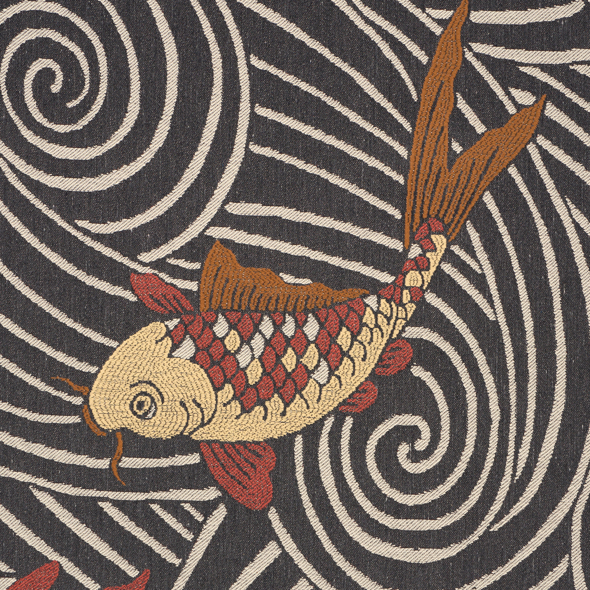 KOI-FISH-MIDNIGHT-SCHUMACHER-85590 - Schumacher Fabric