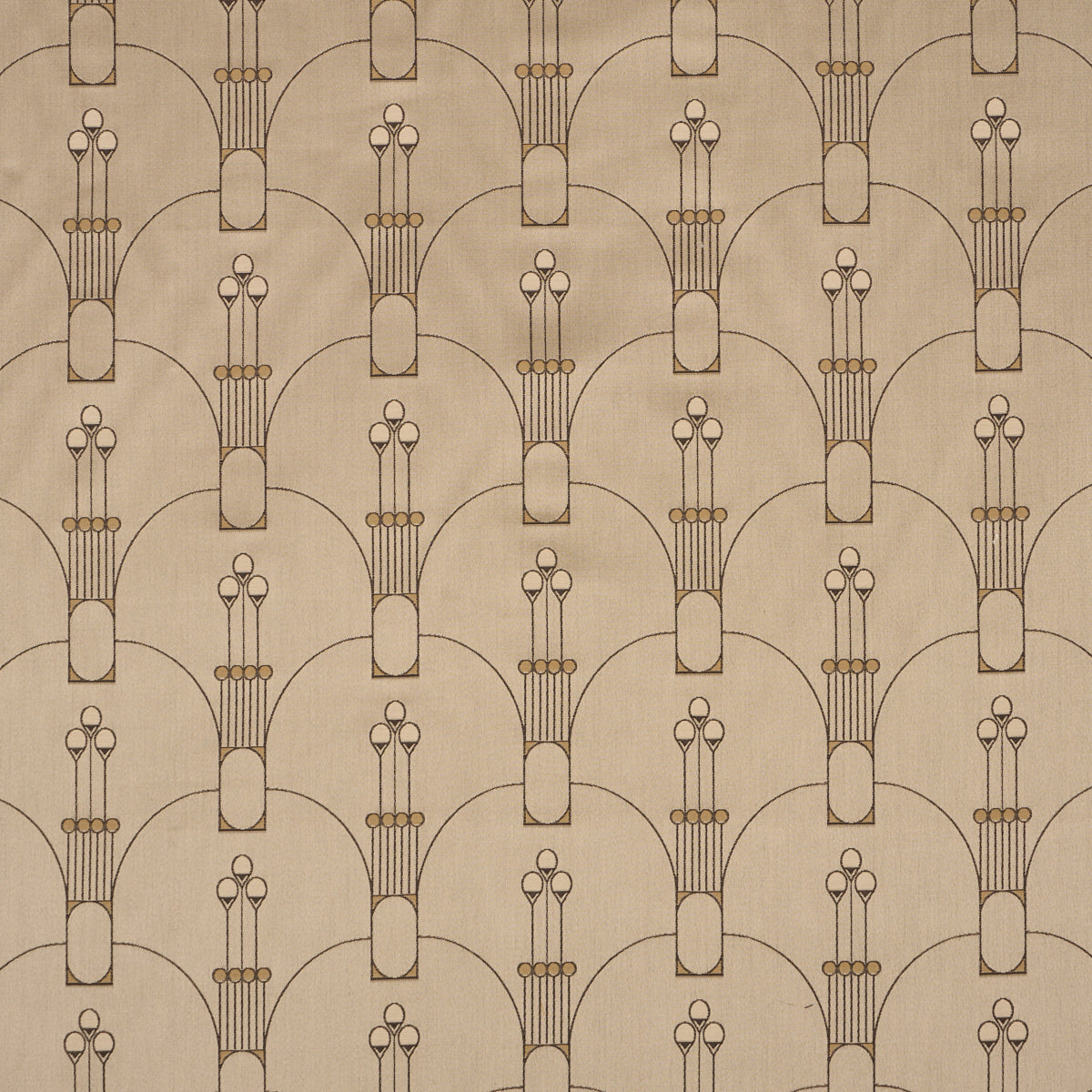 SWANSON-SCALLOP-PEWTER-SCHUMACHER-85600 - Schumacher Fabric