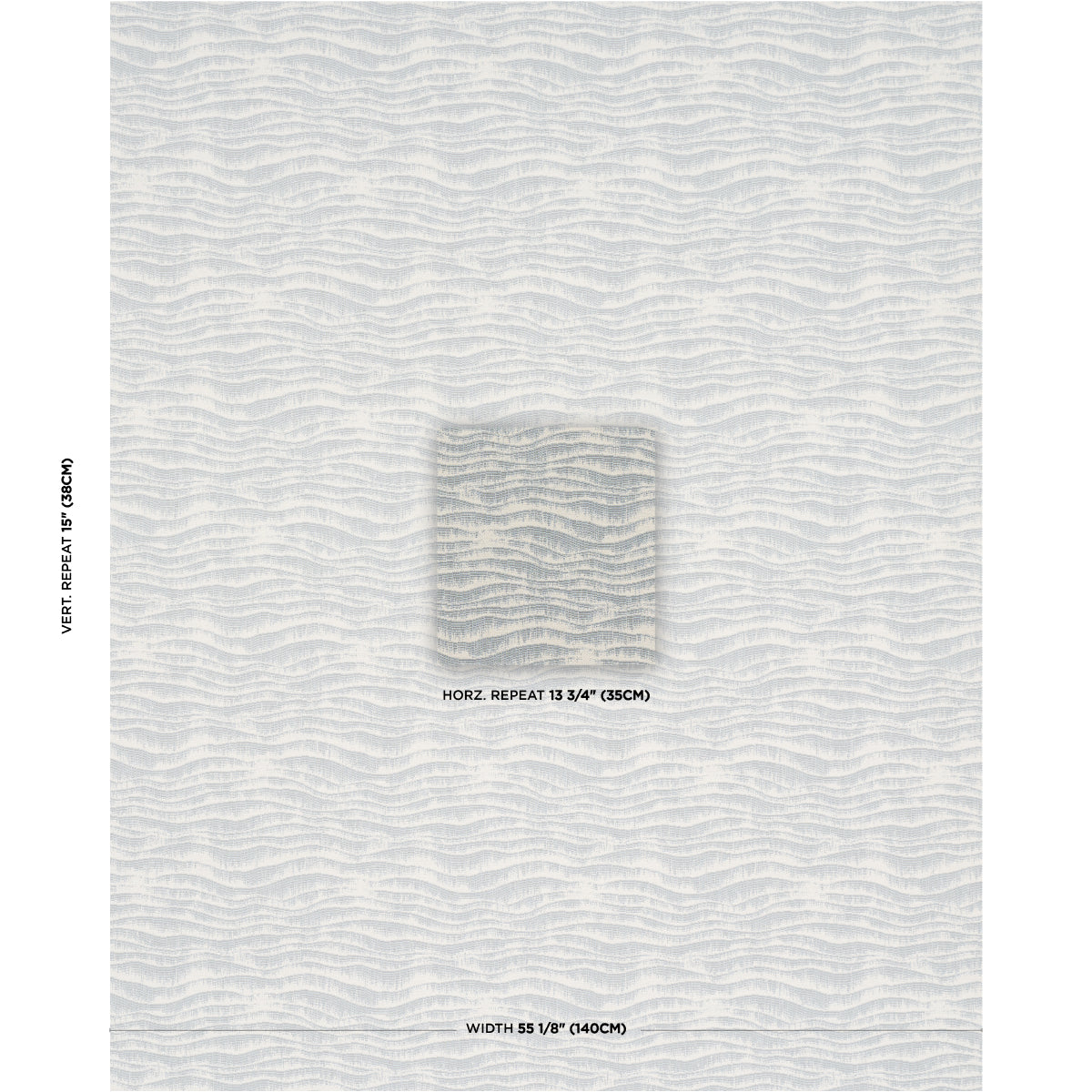 Ridgeline - Celestial - Schumacher 85612 Fabric - Schumacher Fabric