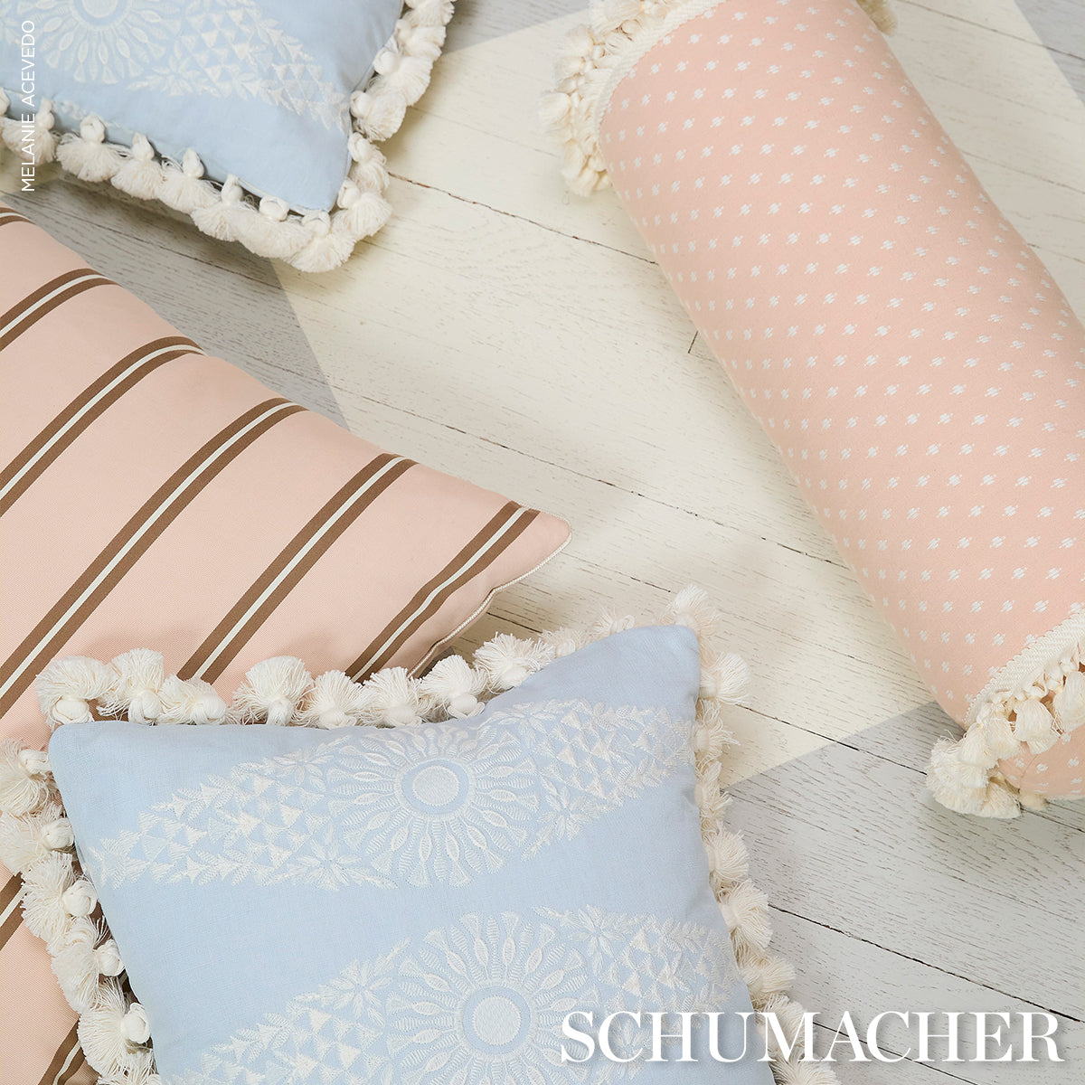 BRIONY-STRIPE-CAMEO-SCHUMACHER-85620 - Schumacher Fabric