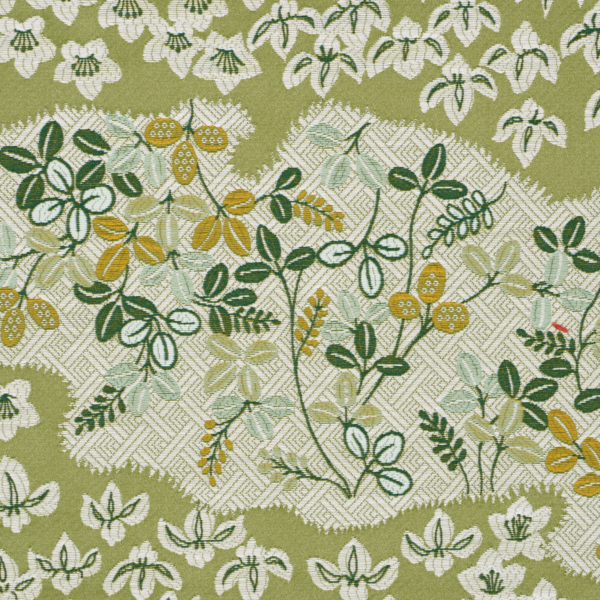 Lorene - Leaf - Schumacher 85640 Fabric - Schumacher Fabric