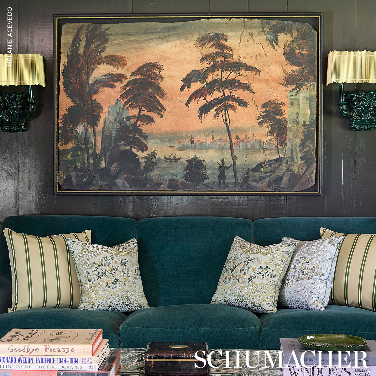 LORENE-LEAF-SCHUMACHER-85640 - Schumacher Fabric