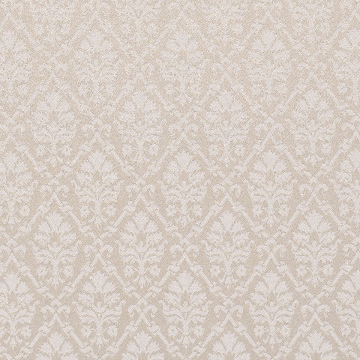 Grant Damask - Ivory - Schumacher 85723 Fabric - Schumacher Fabric