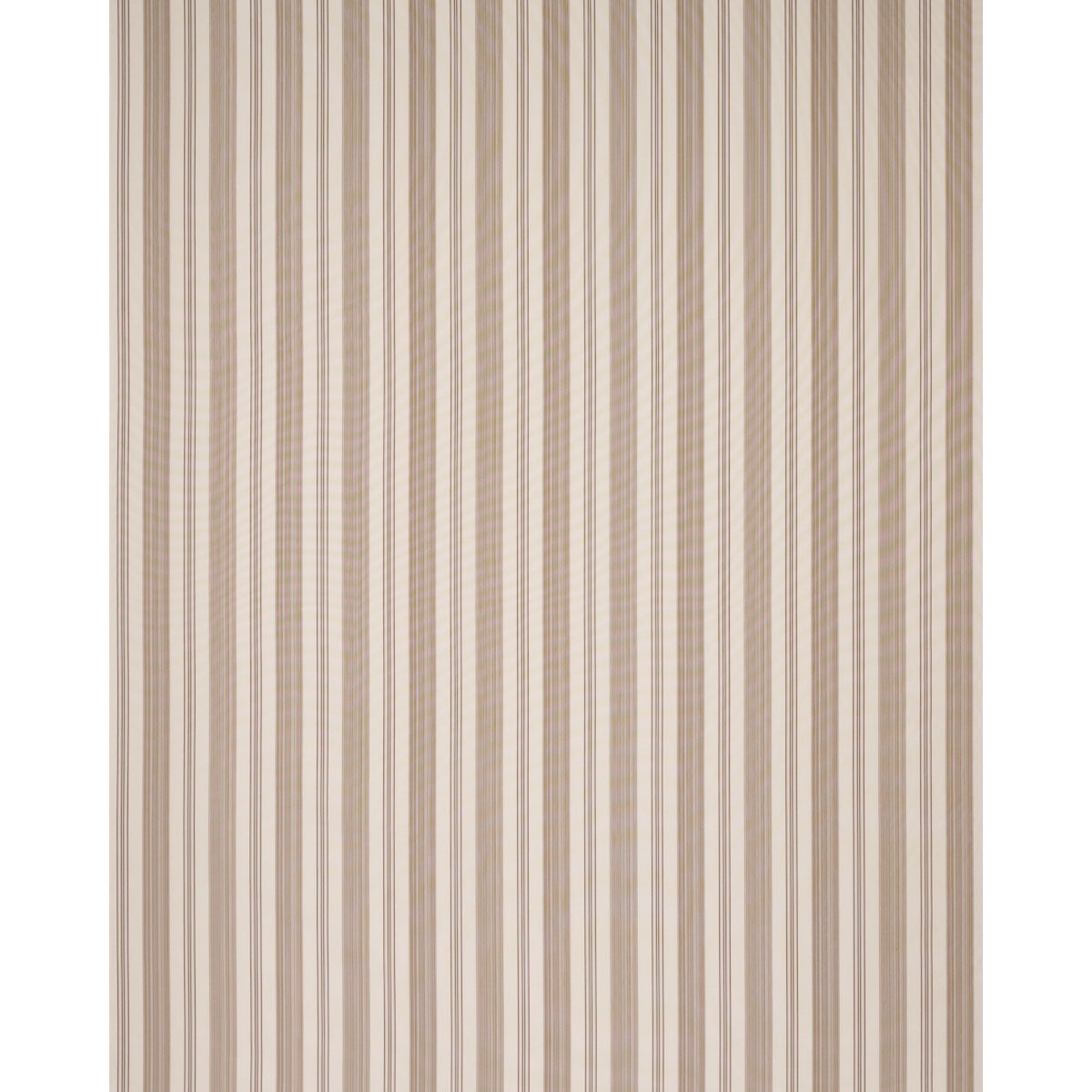 Jefferson Tented Stripe - Brown - Schumacher 85755 Fabric - Schumacher Fabric