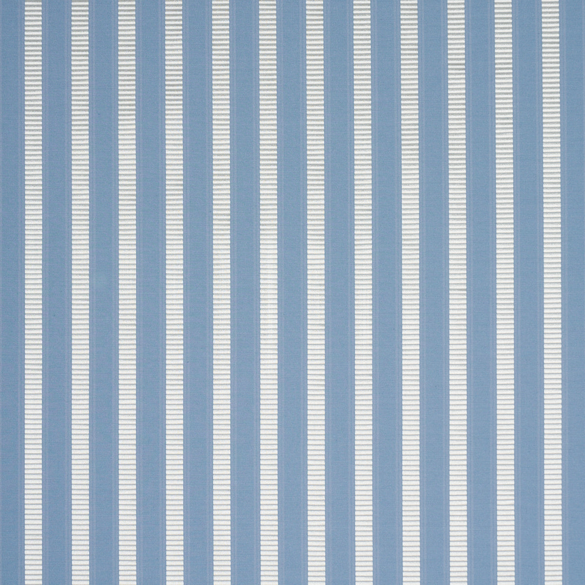 Lincoln Small Stripe - Blue - Schumacher 85760 Fabric - Schumacher Fabric