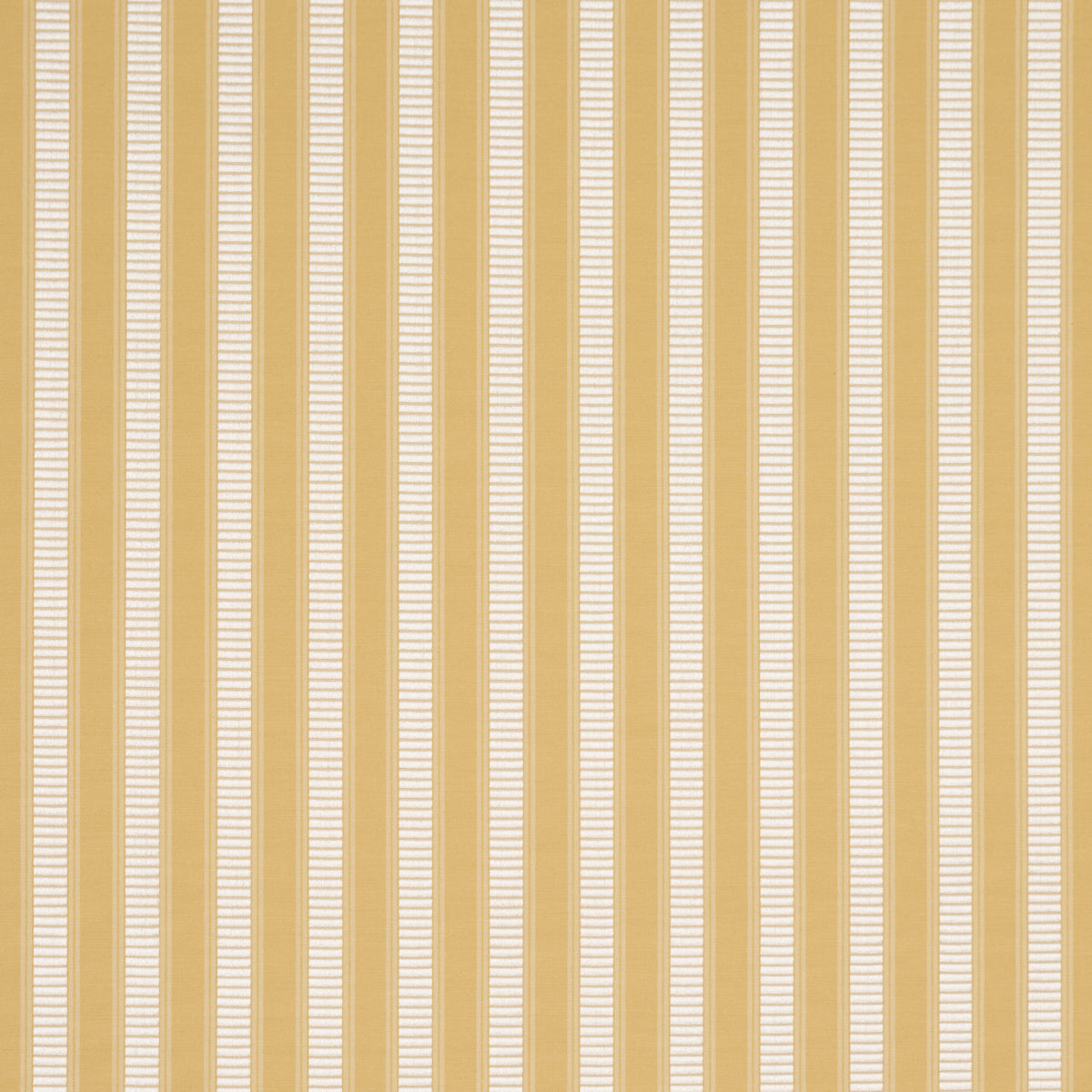 Lincoln Small Stripe - Yellow - Schumacher 85765 Fabric - Schumacher Fabric