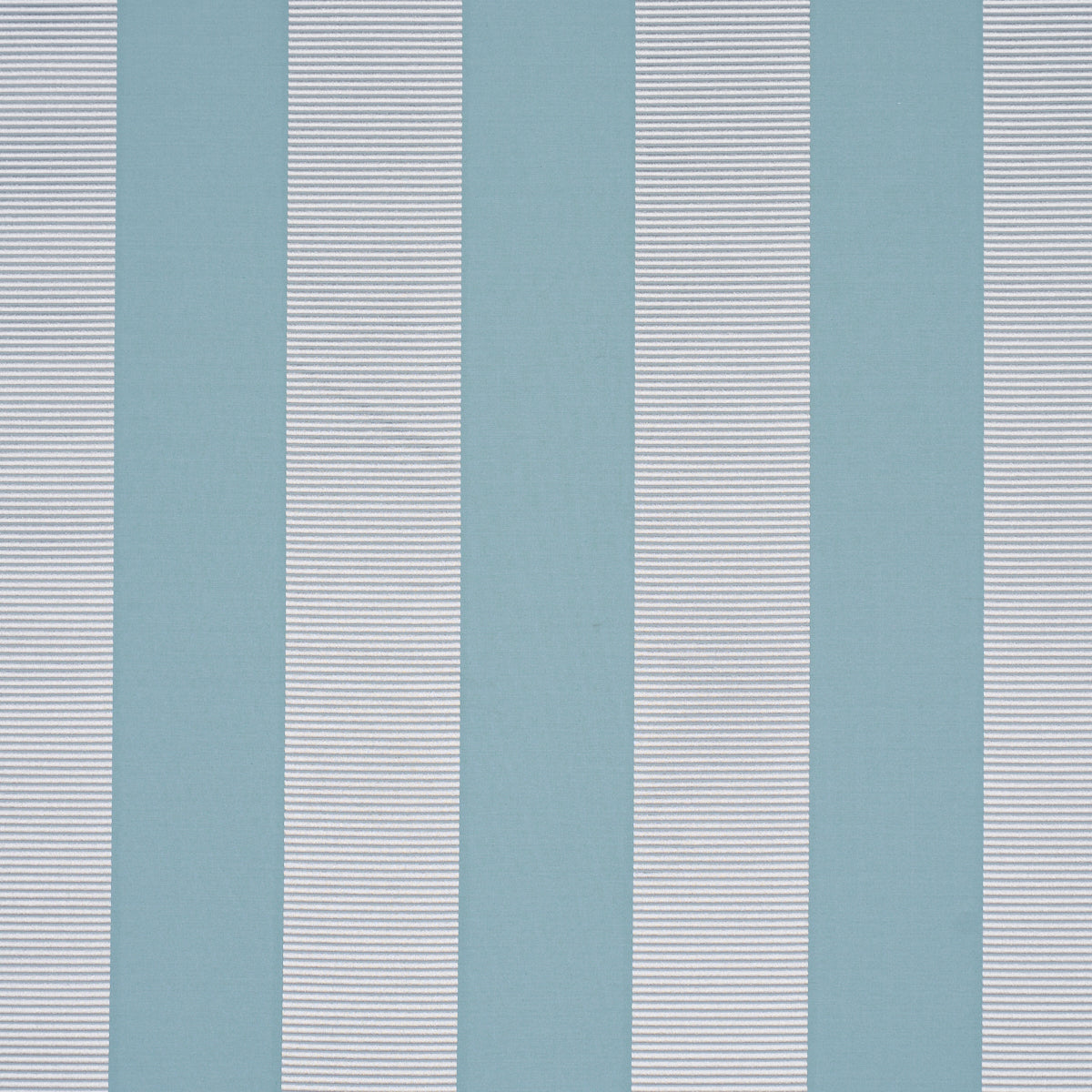 Madison Wide Stripe - Robin'S Egg - Schumacher 85772 Fabric - Schumacher Fabric