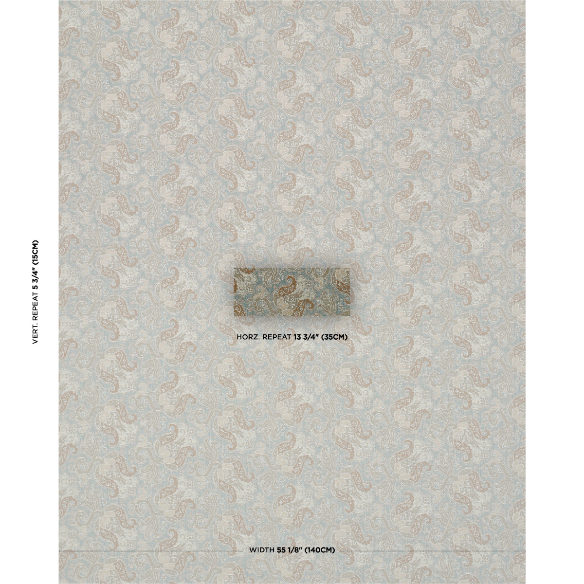 Tulipano - Fountain - Schumacher 85831 Fabric - Schumacher Fabric