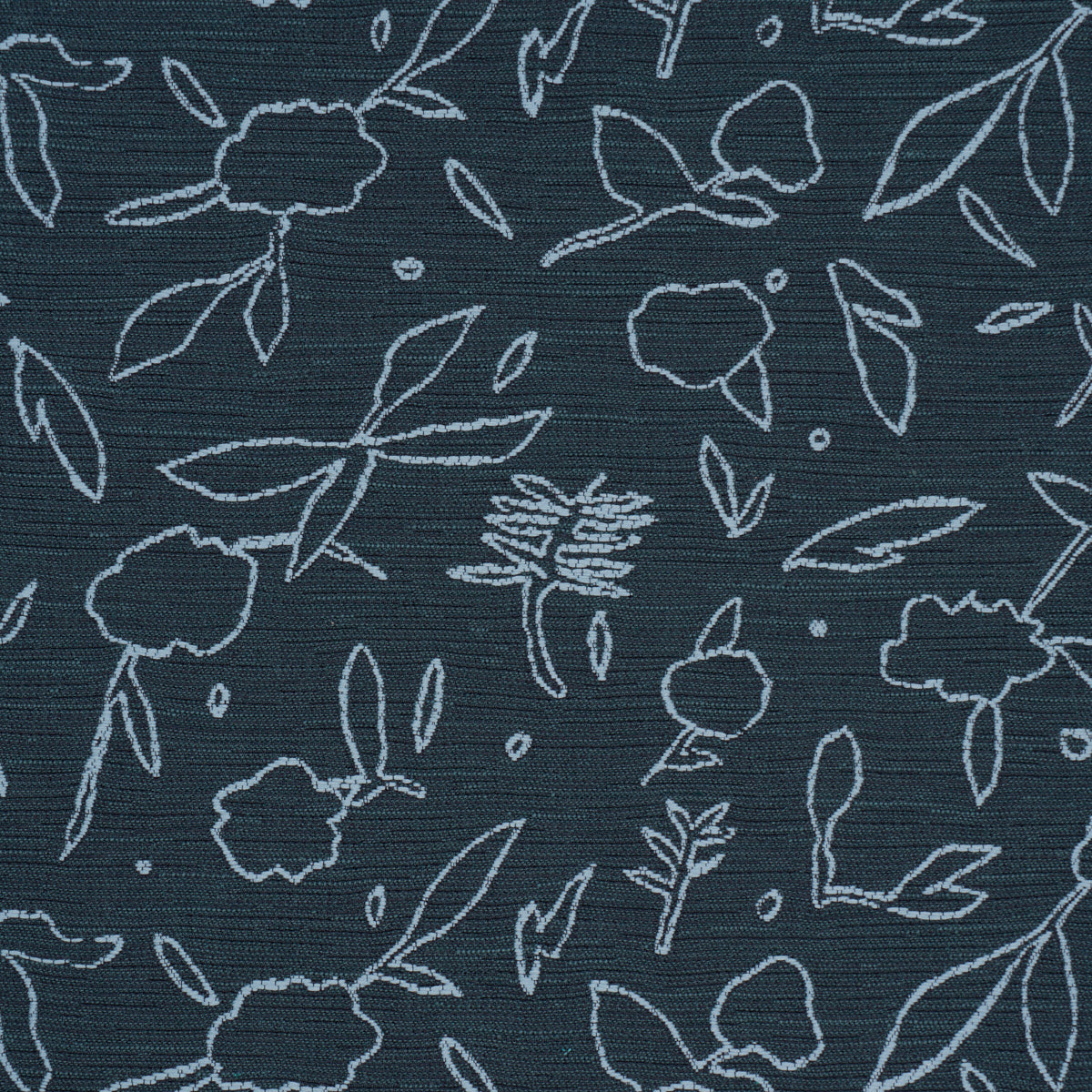 JUNGLE-VINE-DARK-BLUE-SCHUMACHER-85871 - Schumacher Fabric