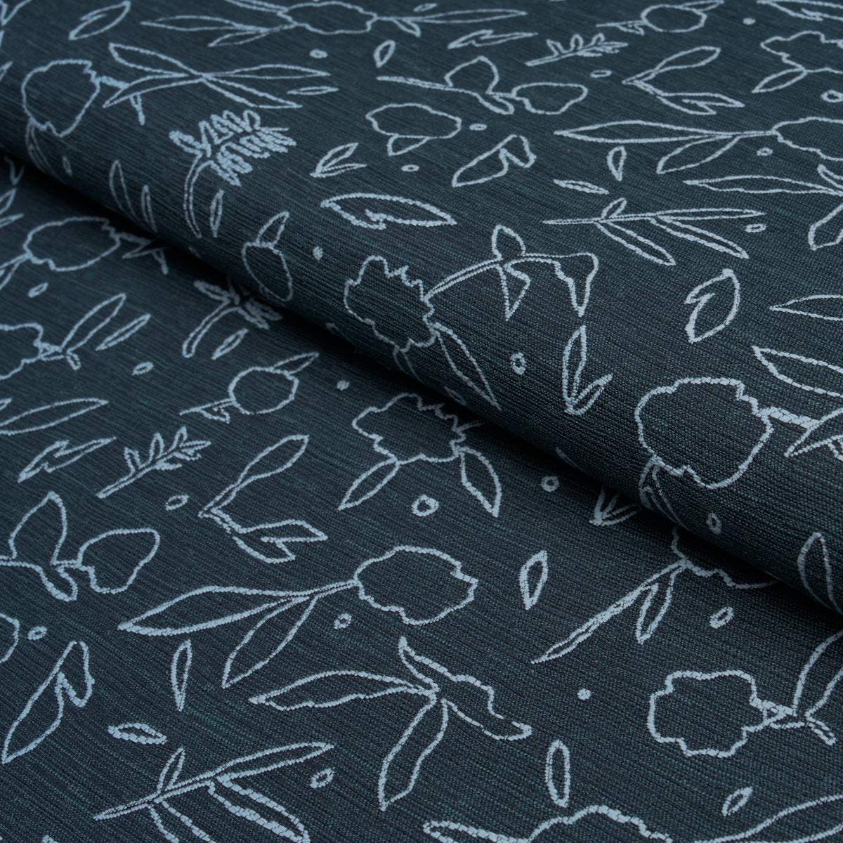 Jungle Vine - Dark Blue - Schumacher 85871 Fabric - Schumacher Fabric