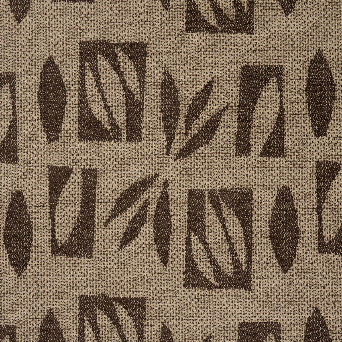 BANANA-LEAF-CUT-OUT-BROWN-SCHUMACHER-85882 - Schumacher Fabric