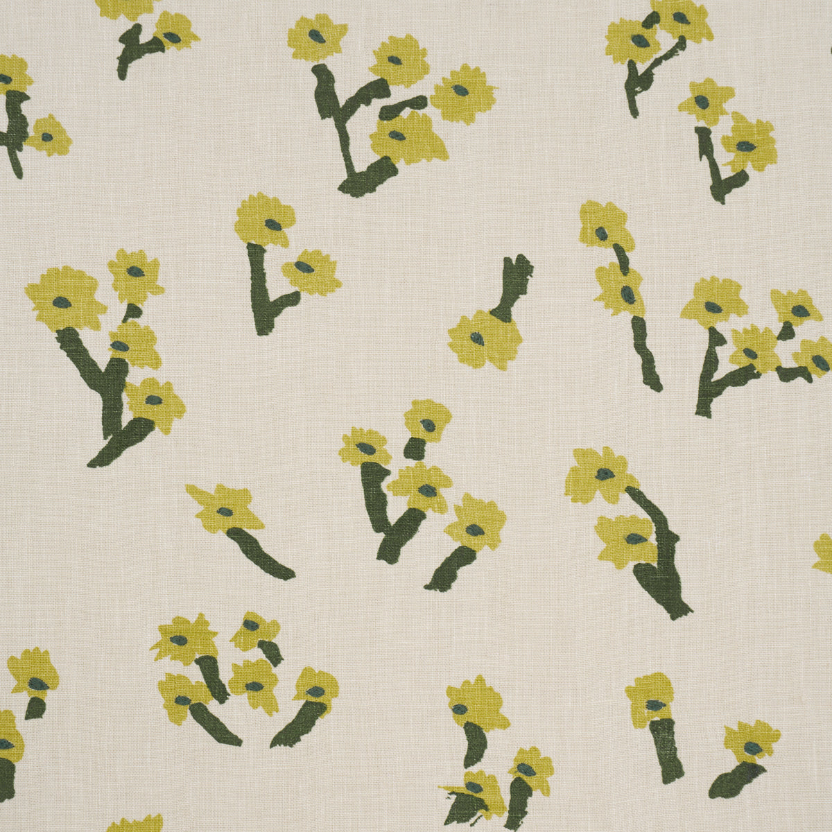 ROSIE-POSY-YELLOW-SCHUMACHER-85900 - Schumacher Fabric