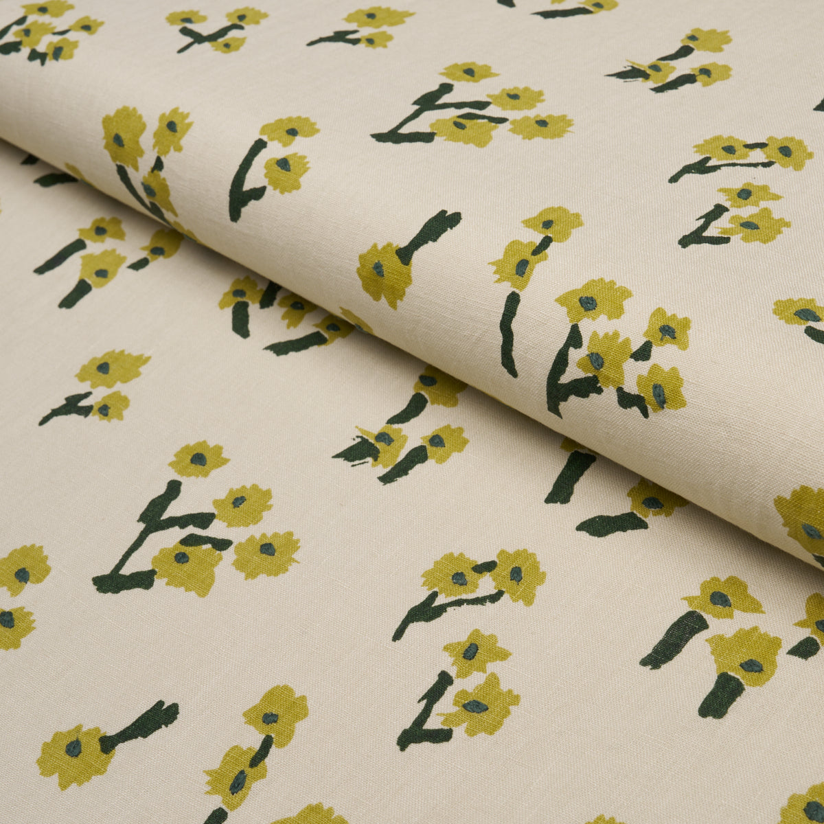 ROSIE-POSY-YELLOW-SCHUMACHER-85900 - Schumacher Fabric