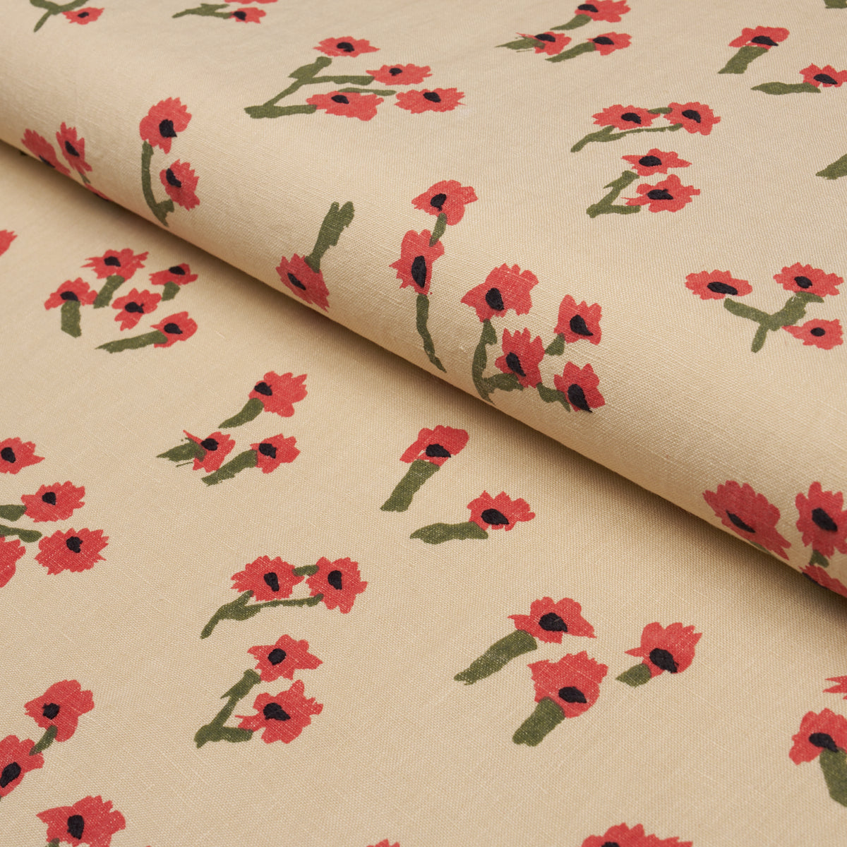 ROSIE-POSY-RED-SCHUMACHER-85901 - Schumacher Fabric