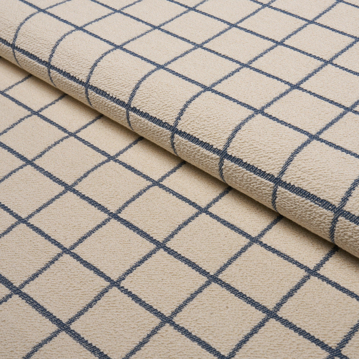 TUCSON-GRID-BLUE-SCHUMACHER-85921 - Schumacher Fabric