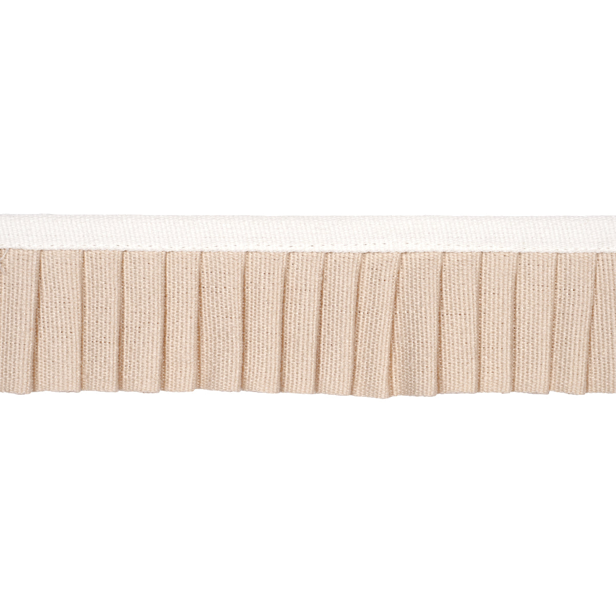 CLARA-PLEATED-TAPE-NEUTRAL-SCHUMACHER-85961 - Schumacher Trim