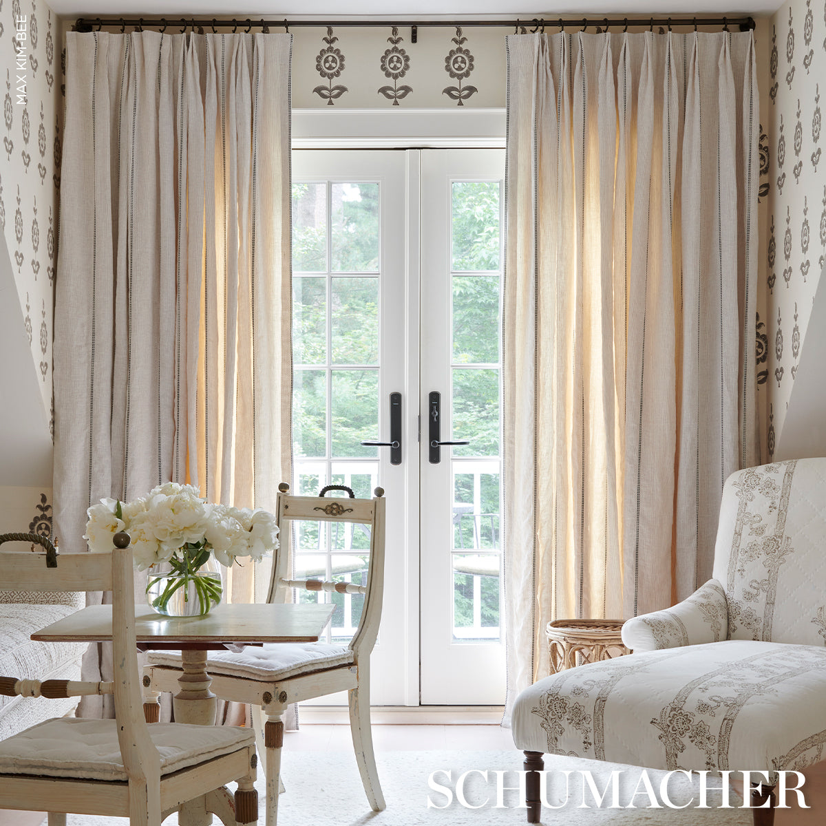 CLYDE-SHEER-DRIFTWOOD-SCHUMACHER-85972 - Schumacher Fabric
