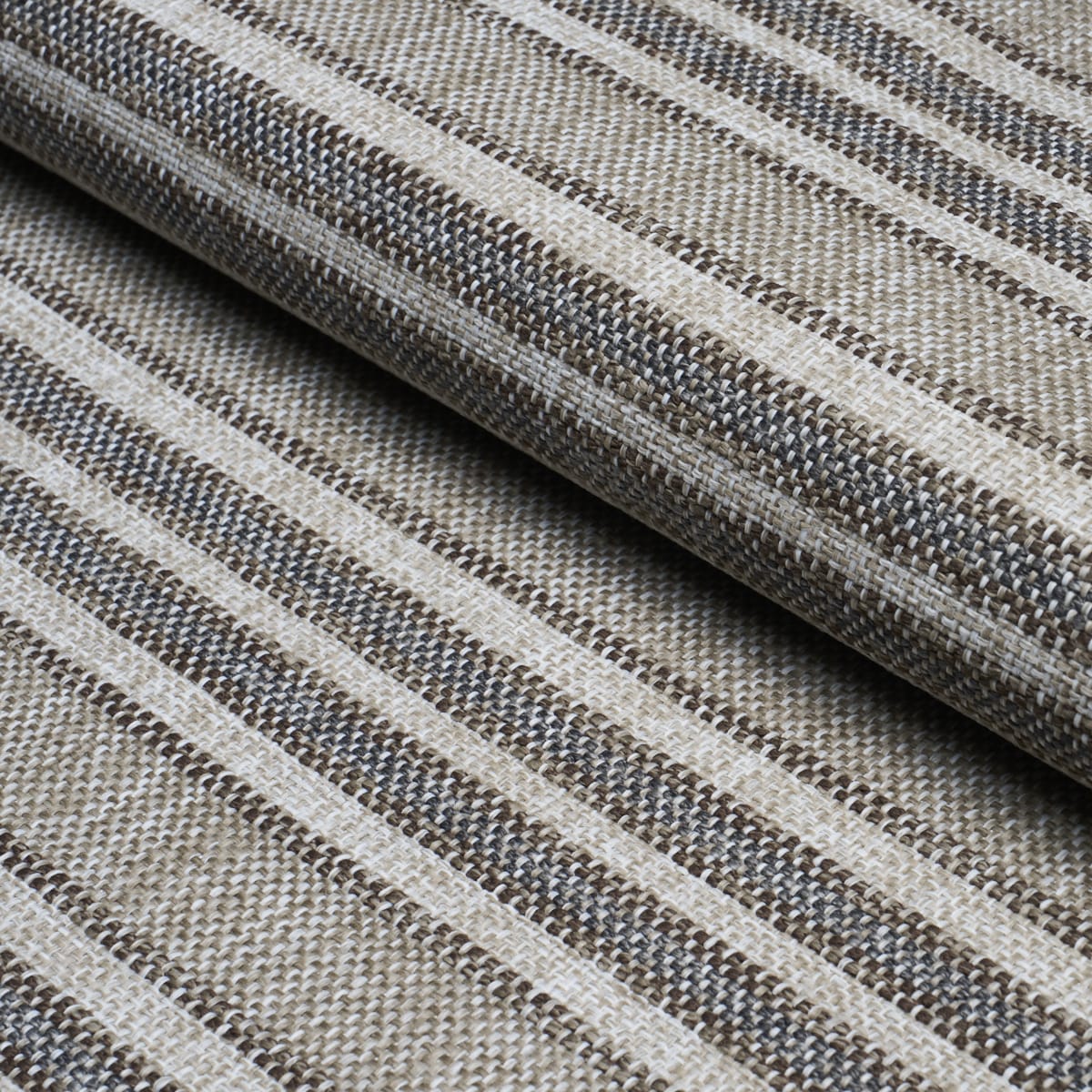 EVEN-KEEL-OUTDOOR-STRIPE-GREIGE-SCHUMACHER-86030 - Schumacher Fabric