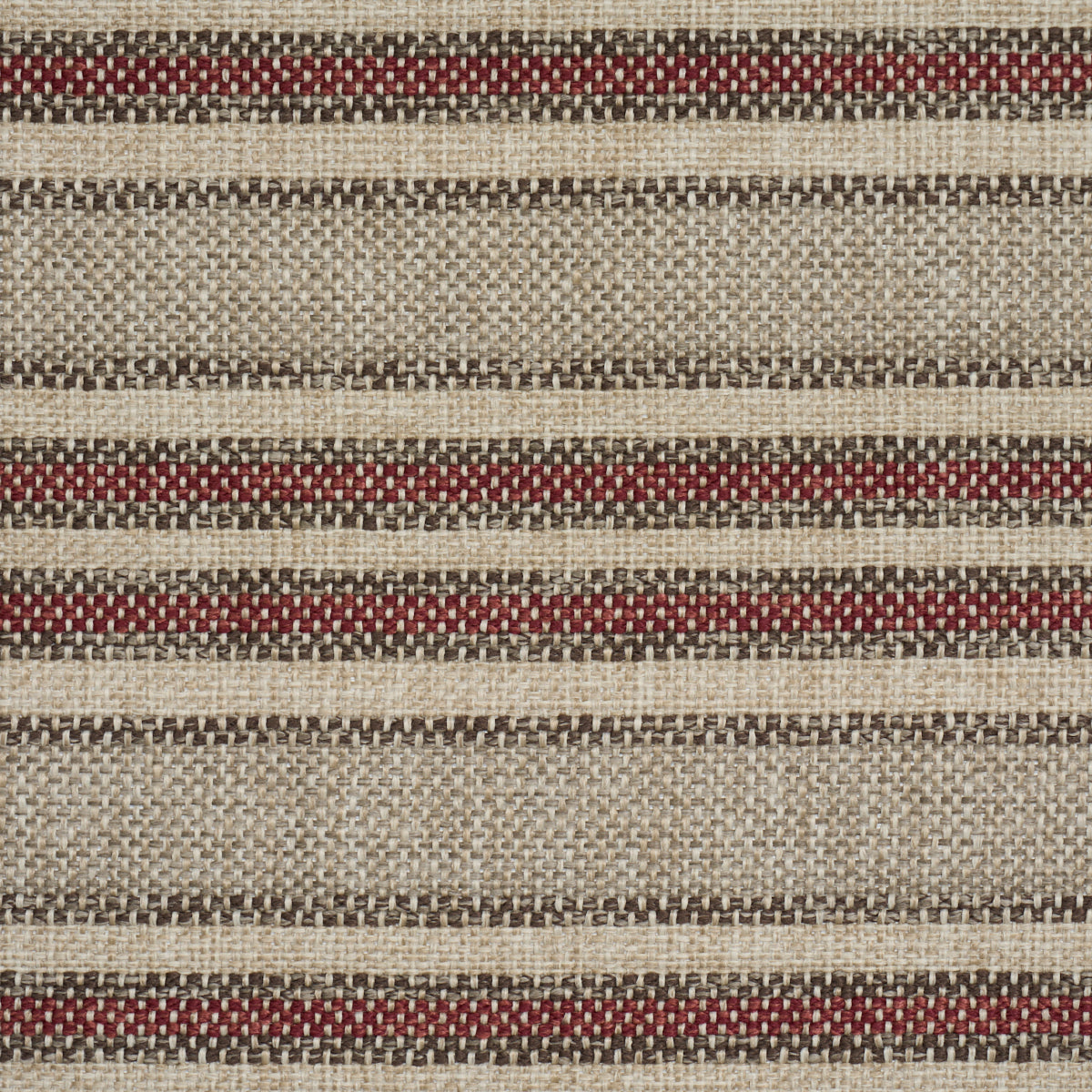 Even Keel Outdoor Stripe - Rust - Schumacher 86031 Fabric - Schumacher Fabric