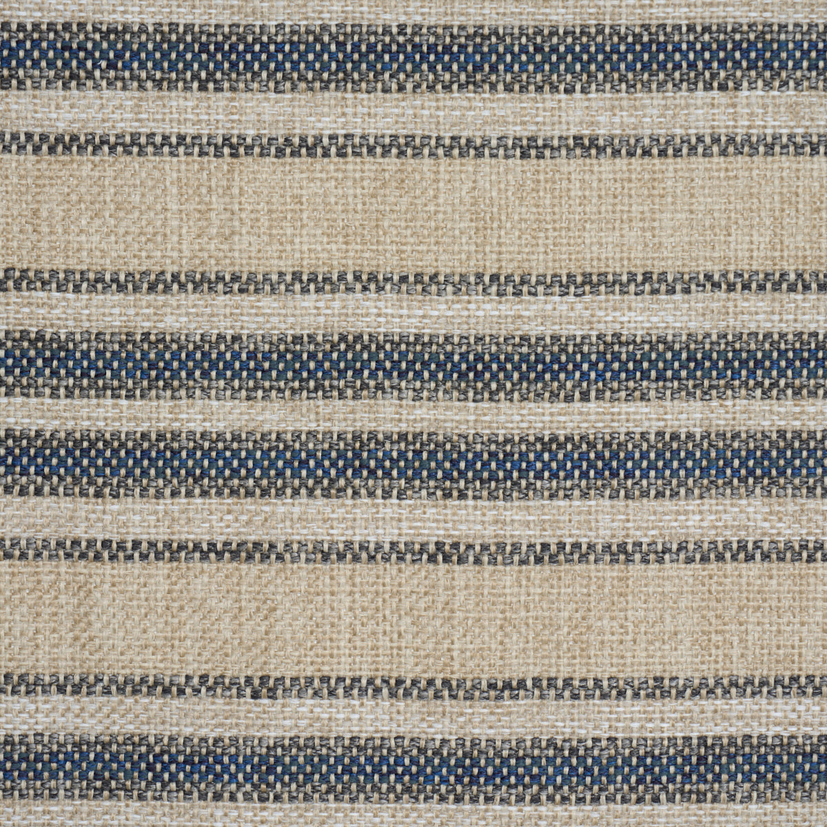 Even Keel Outdoor Stripe - Navy - Schumacher 86032 Fabric - Schumacher Fabric