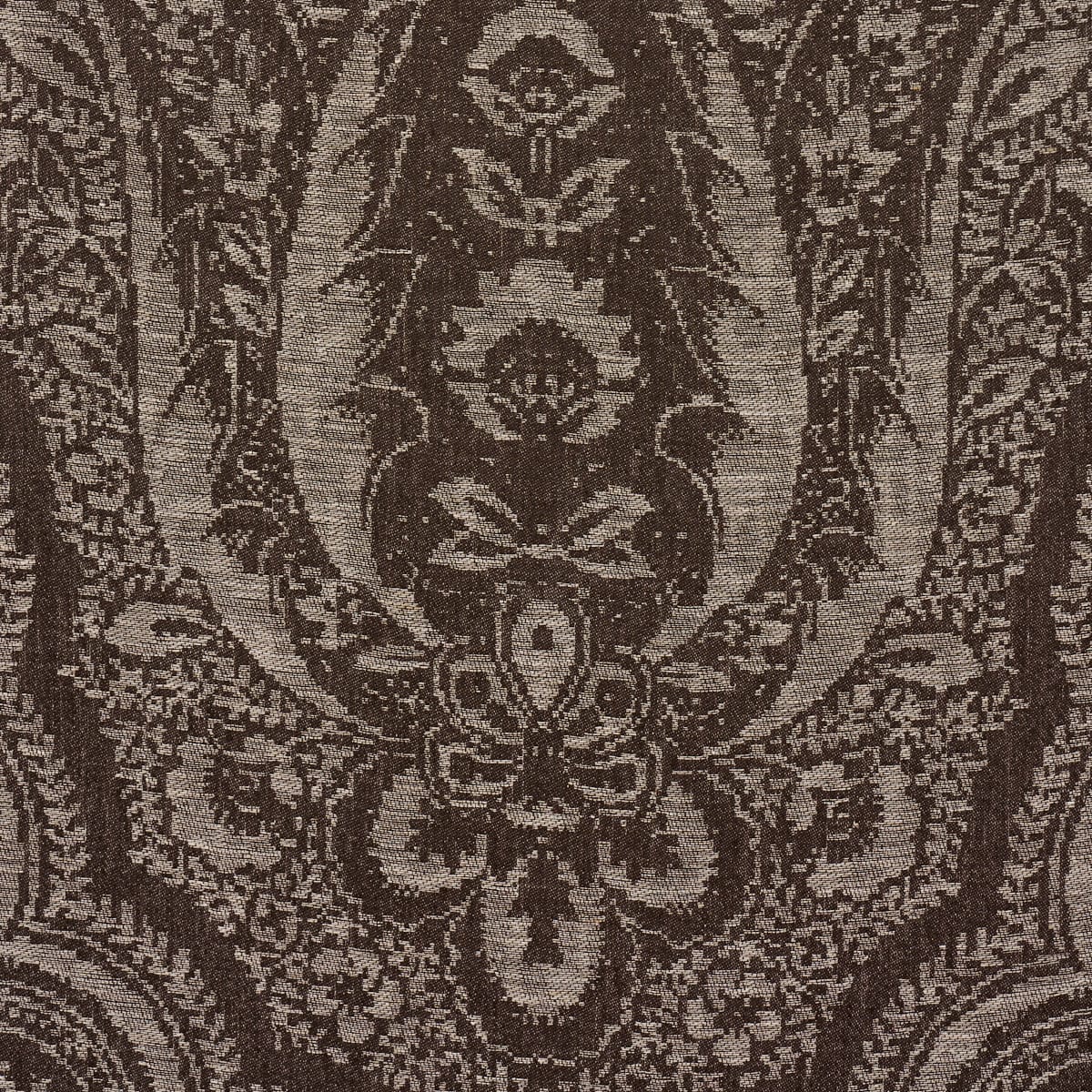 AMARA-PAISLEY-MOCHA-SCHUMACHER-86122 - Schumacher Fabric