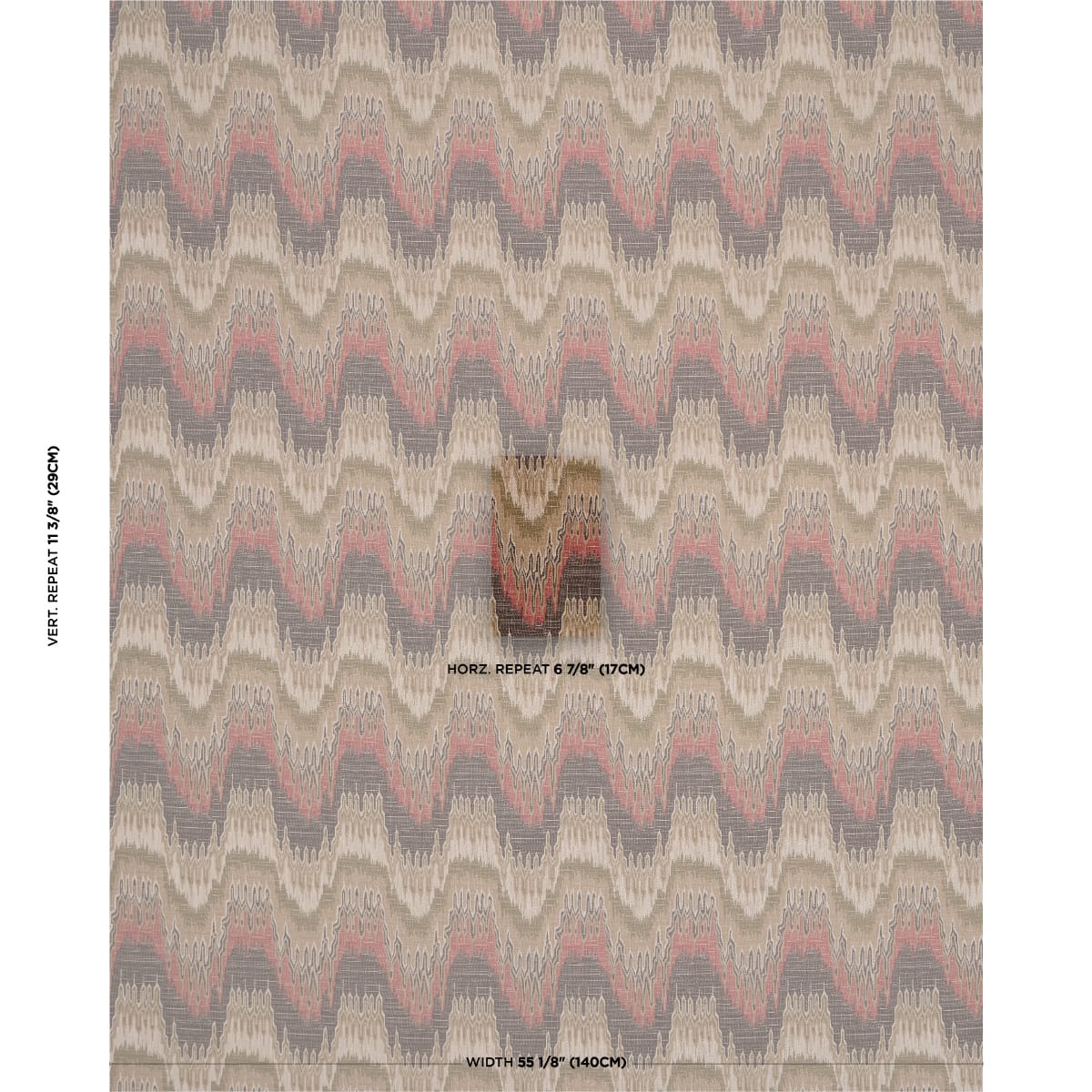 ELIO-FLAMESTITCH-RUBY-SCHUMACHER-86130 - Schumacher Fabric