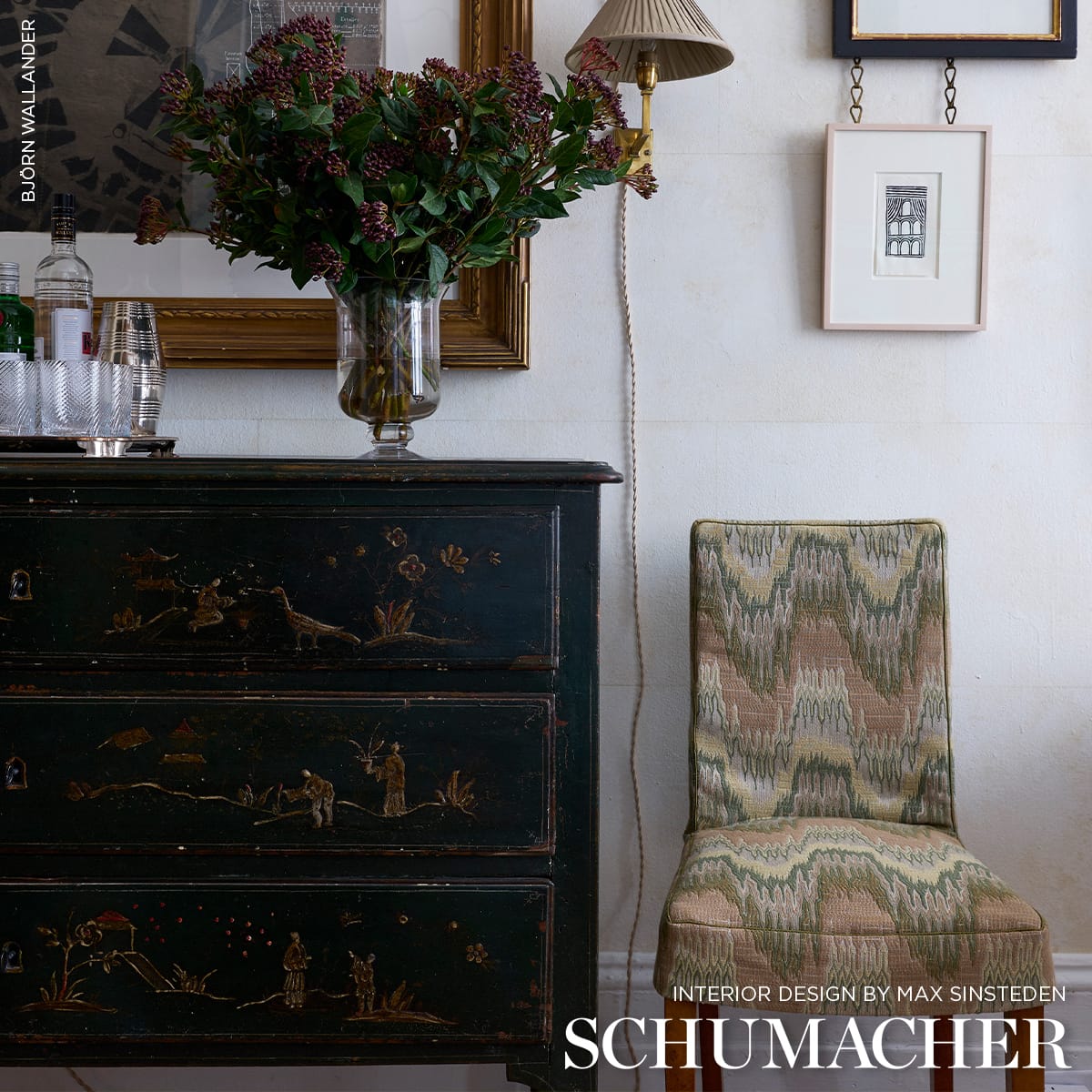 ELIO-FLAMESTITCH-CITRON-SCHUMACHER-86132 - Schumacher Fabric