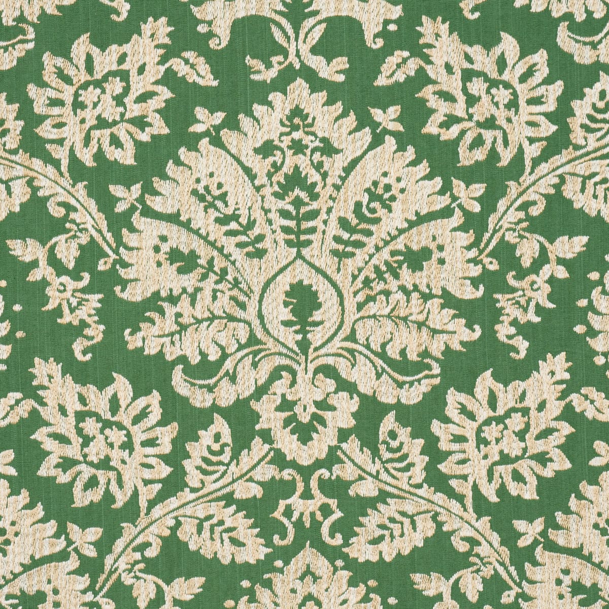 GIANNA-EMBROIDERY-EMERALD-SCHUMACHER-86160 - Schumacher Fabric
