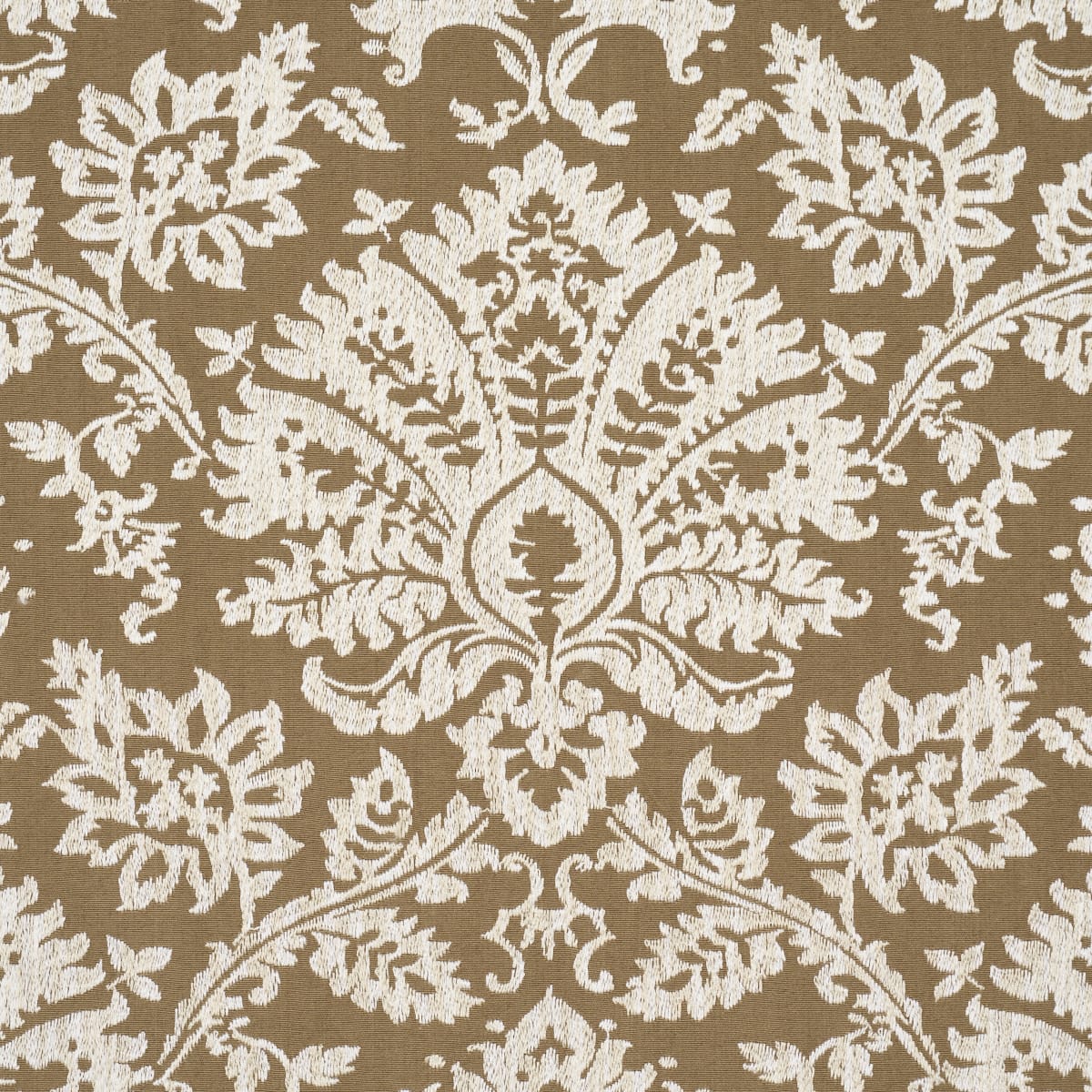 GIANNA-EMBROIDERY-CARAMEL-SCHUMACHER-86162 - Schumacher Fabric