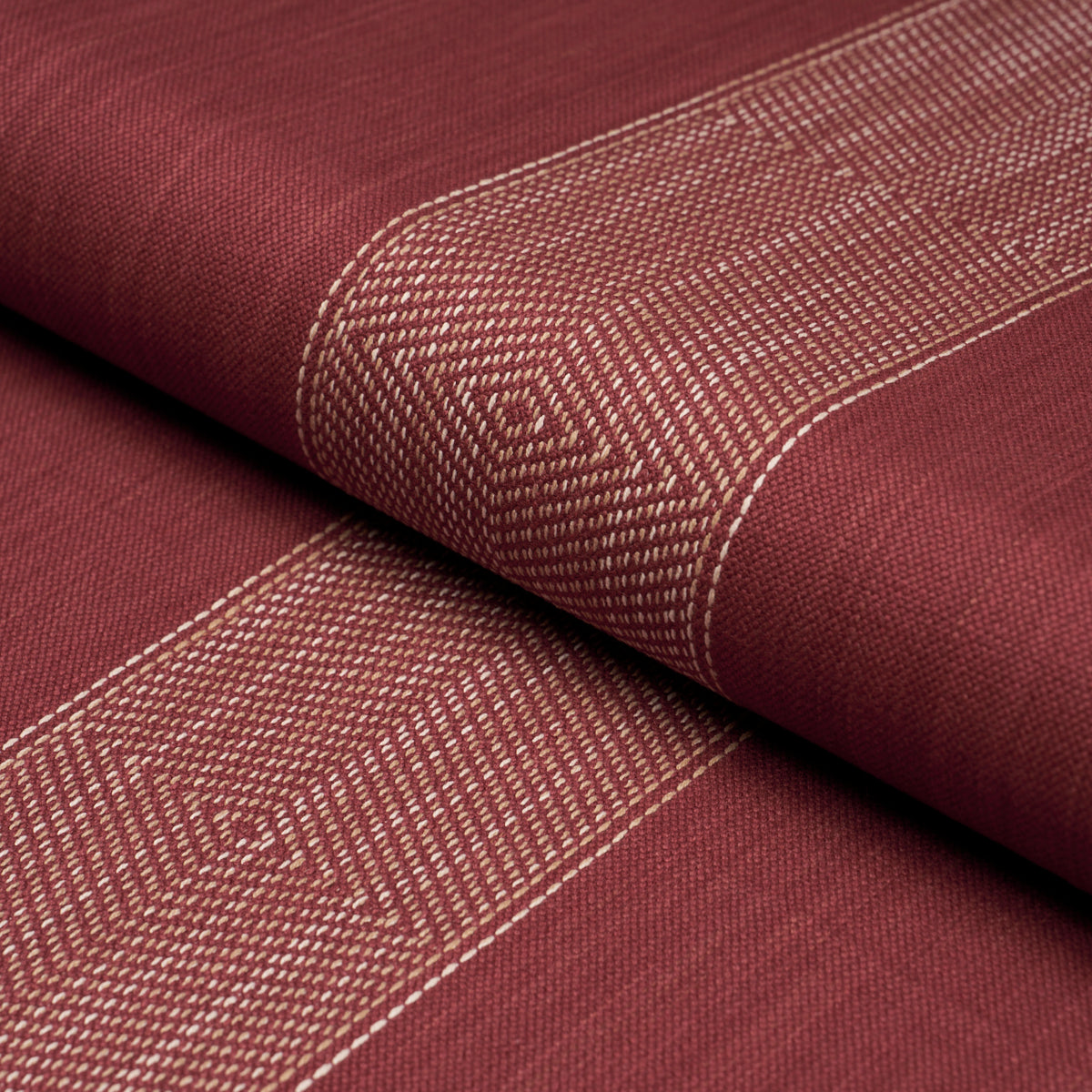 UNIVERSAL-STRIPE-RUBY-SCHUMACHER-86230 - Schumacher Fabric