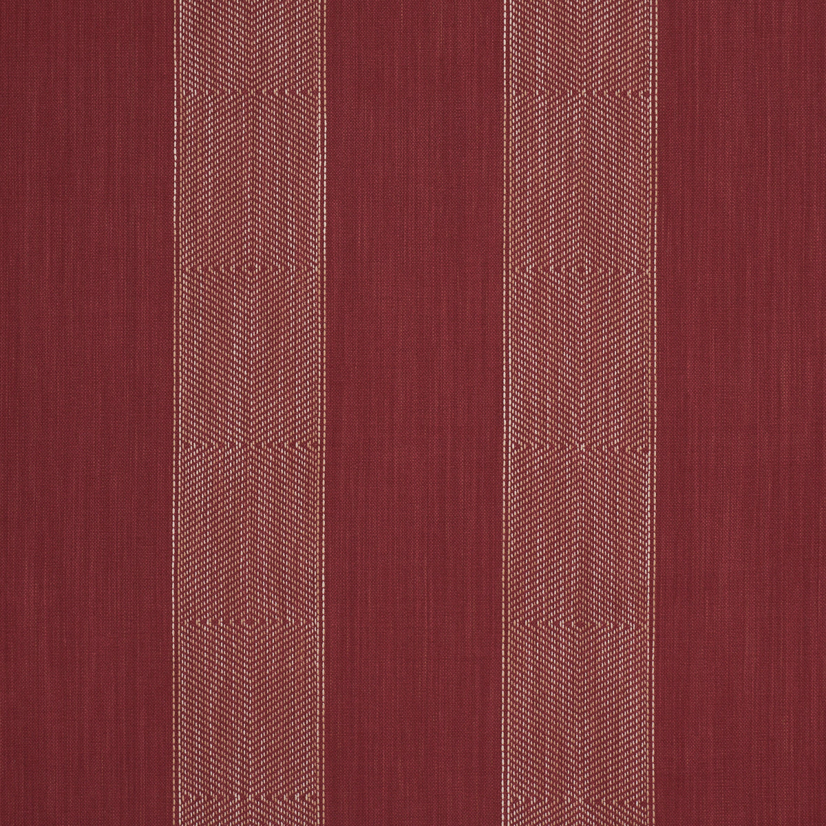 Universal Stripe - Ruby - Schumacher 86230 Fabric - Schumacher Fabric