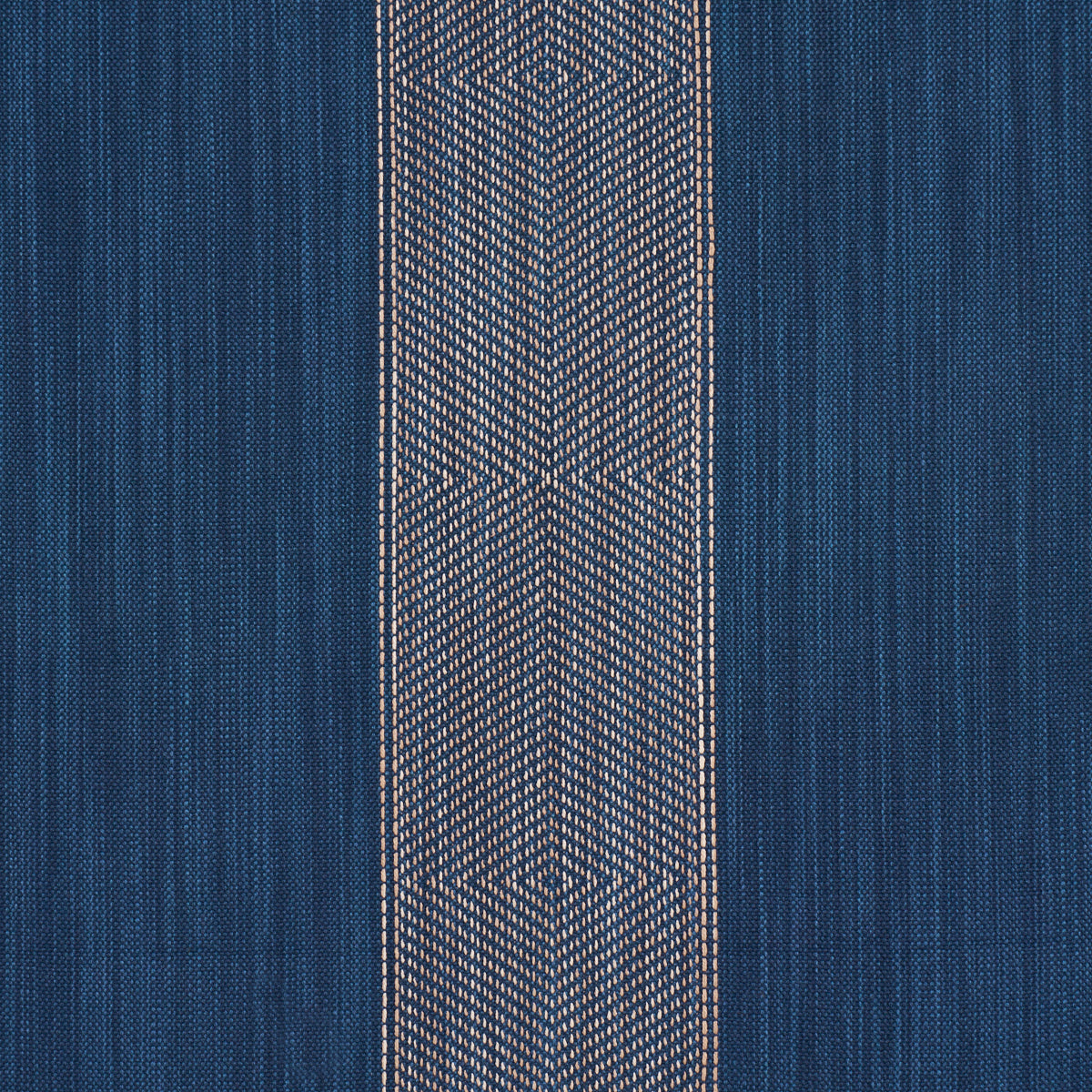 Universal Stripe - Indigo - Schumacher 86232 Fabric - Schumacher Fabric