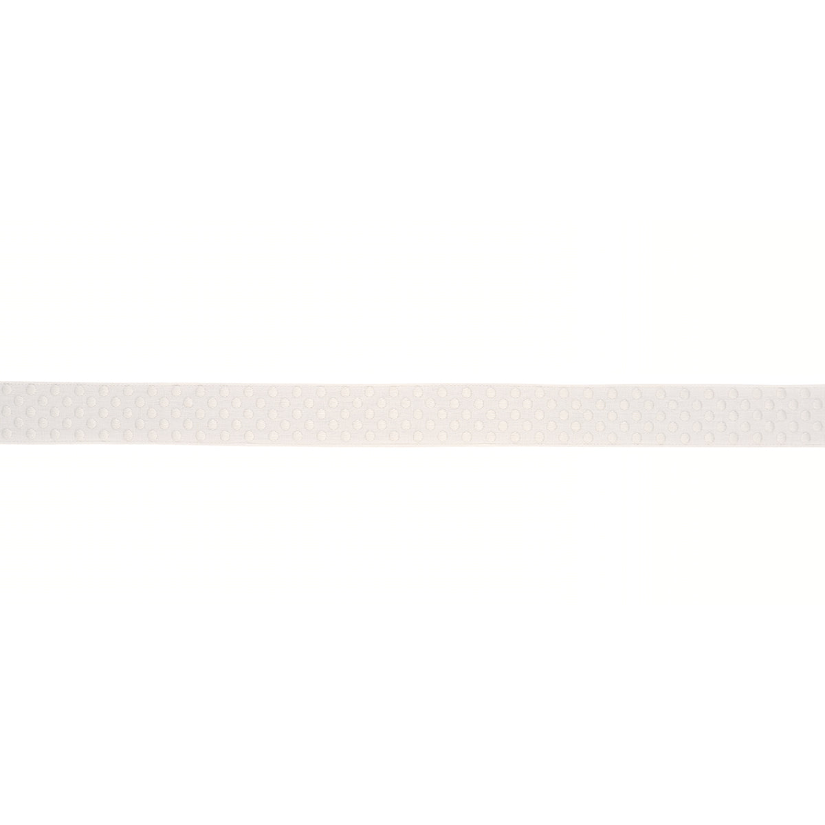 Dotted Embroidered Tape - Ivory - Schumacher 86291 Trim - Schumacher Trim