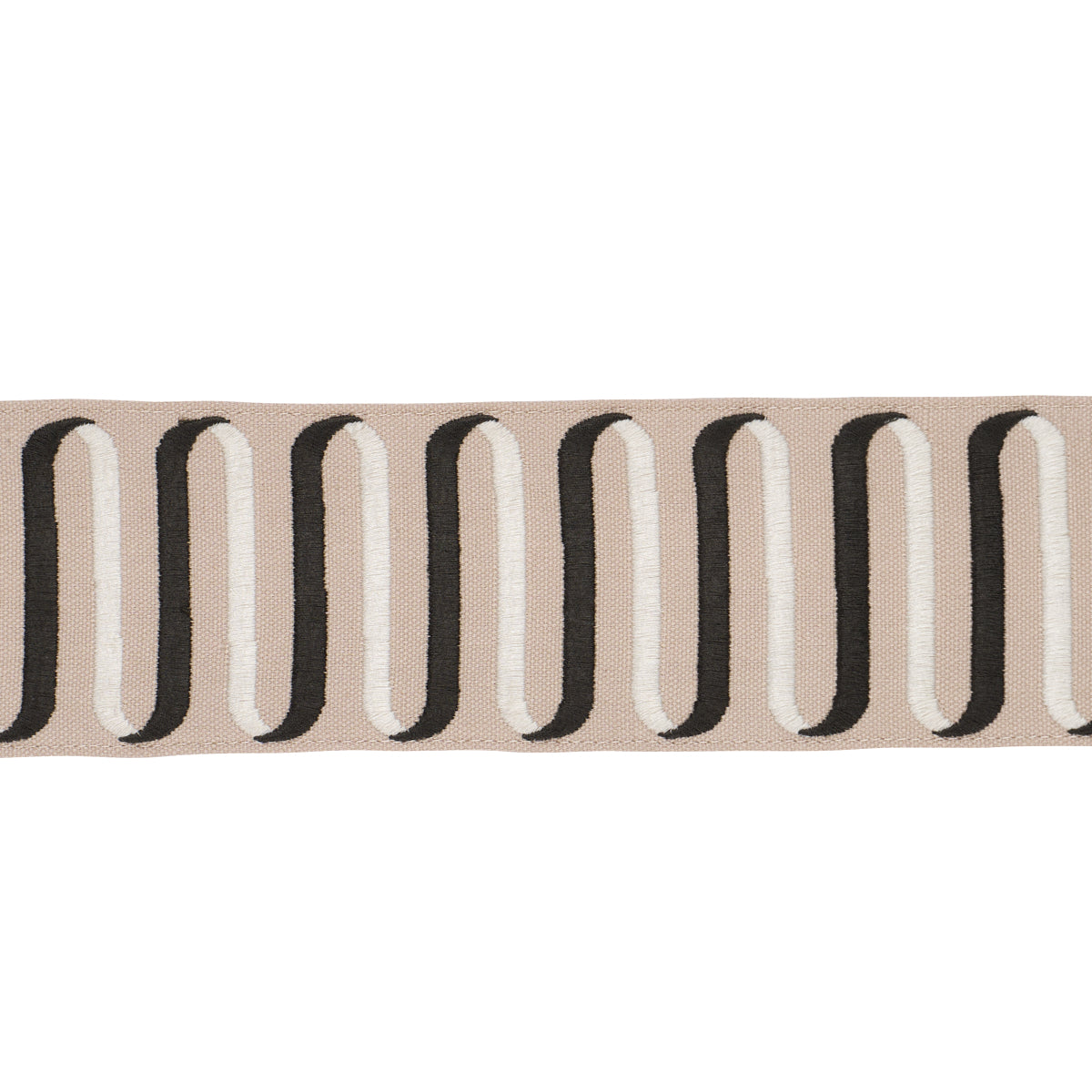 Ribbon Tape - Cream - Schumacher 86341 Trim - Schumacher Trim