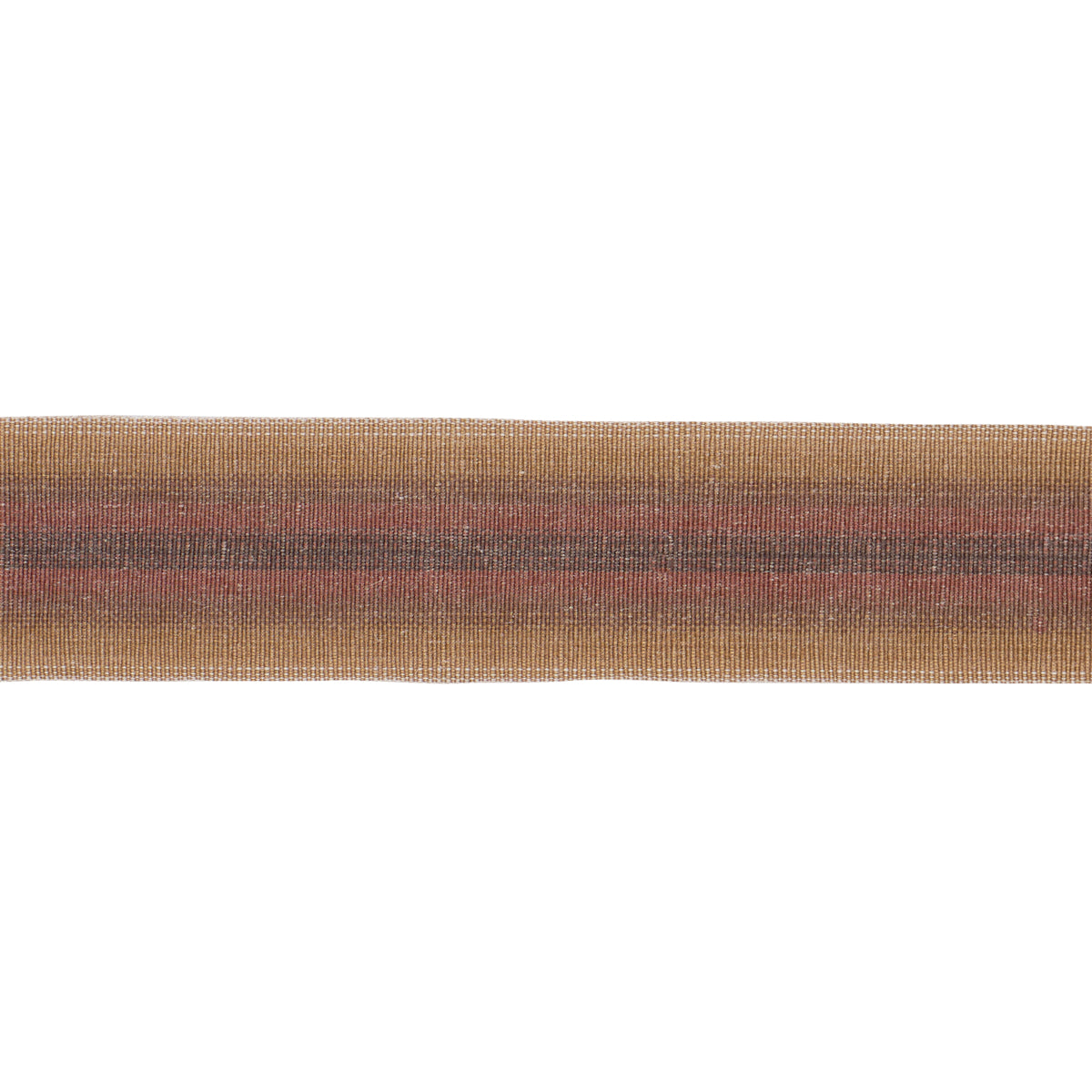Sunset Tape Narrow - Brown - Schumacher 86354 Trim - Schumacher Trim
