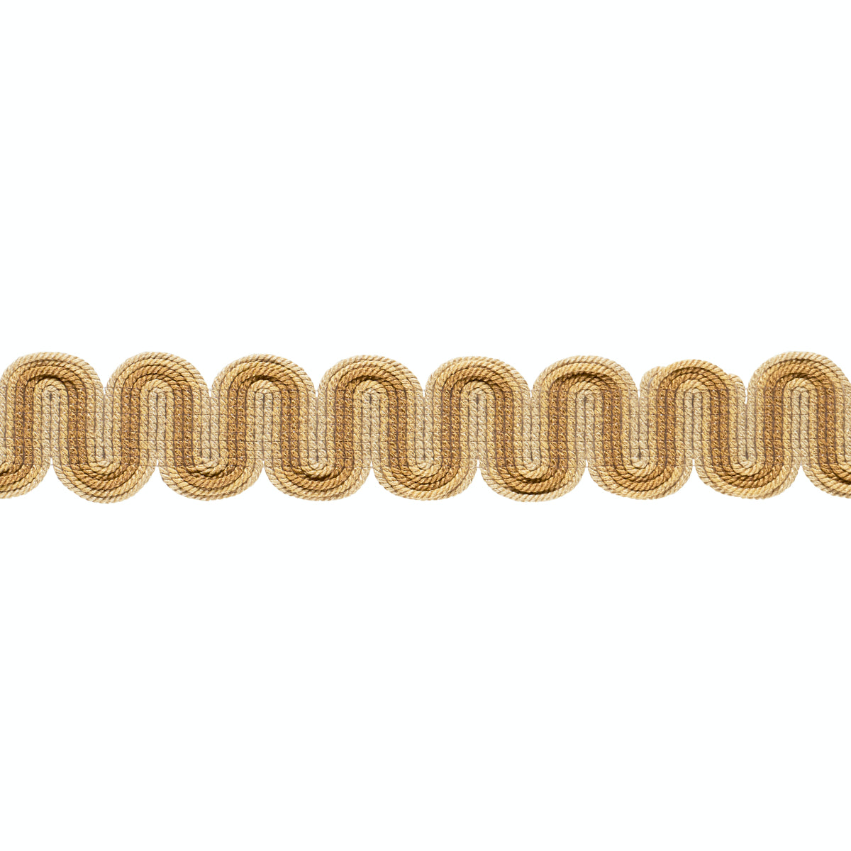 Winding River Tape - Ochre - Schumacher 86362 Trim - Schumacher Trim