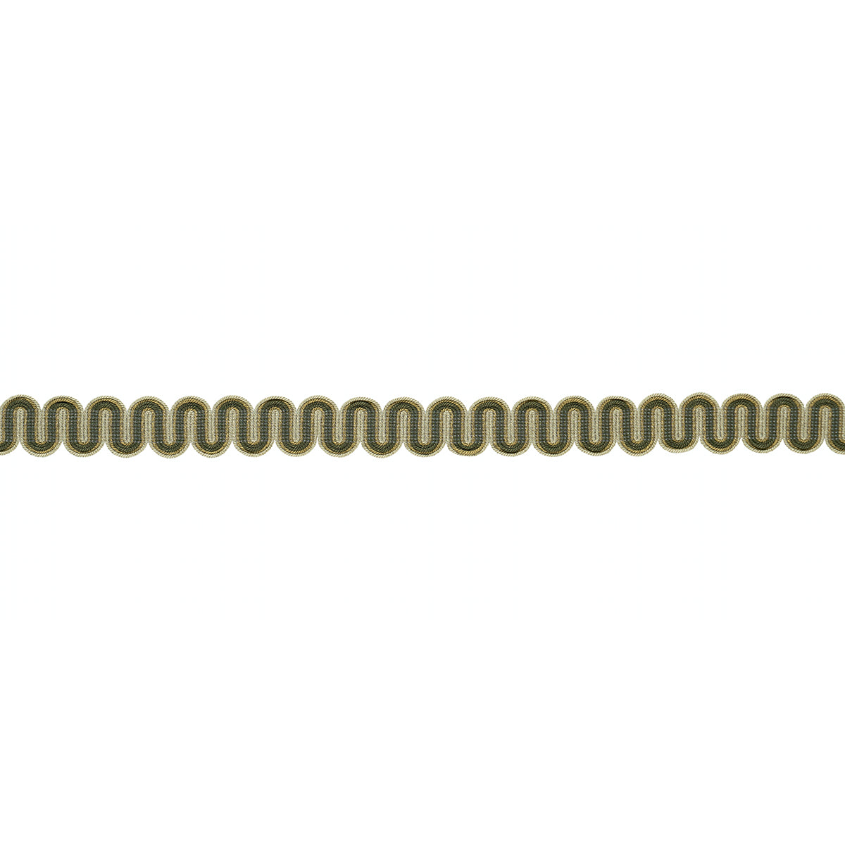 Winding River Tape - Green - Schumacher 86363 Trim - Schumacher Trim