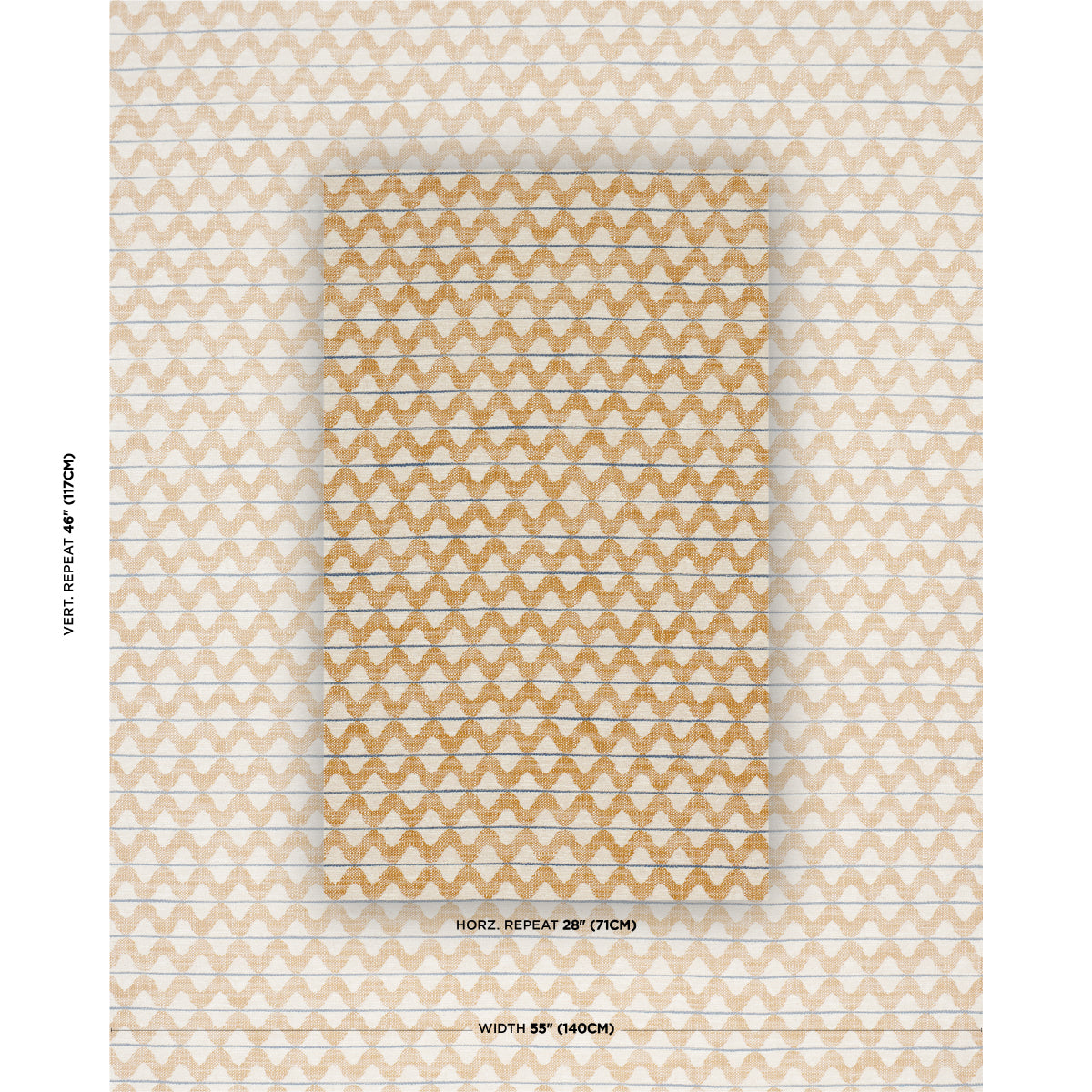 Dayana Performance - Ochre - Schumacher 86400 Fabric - Schumacher Fabric