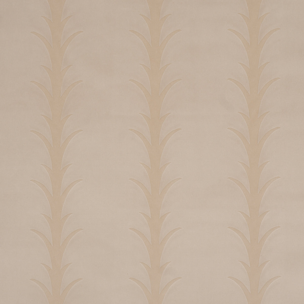Acanthus Stripe Velvet - Mistral Sand - Schumacher 86450 Fabric - Schumacher Fabric