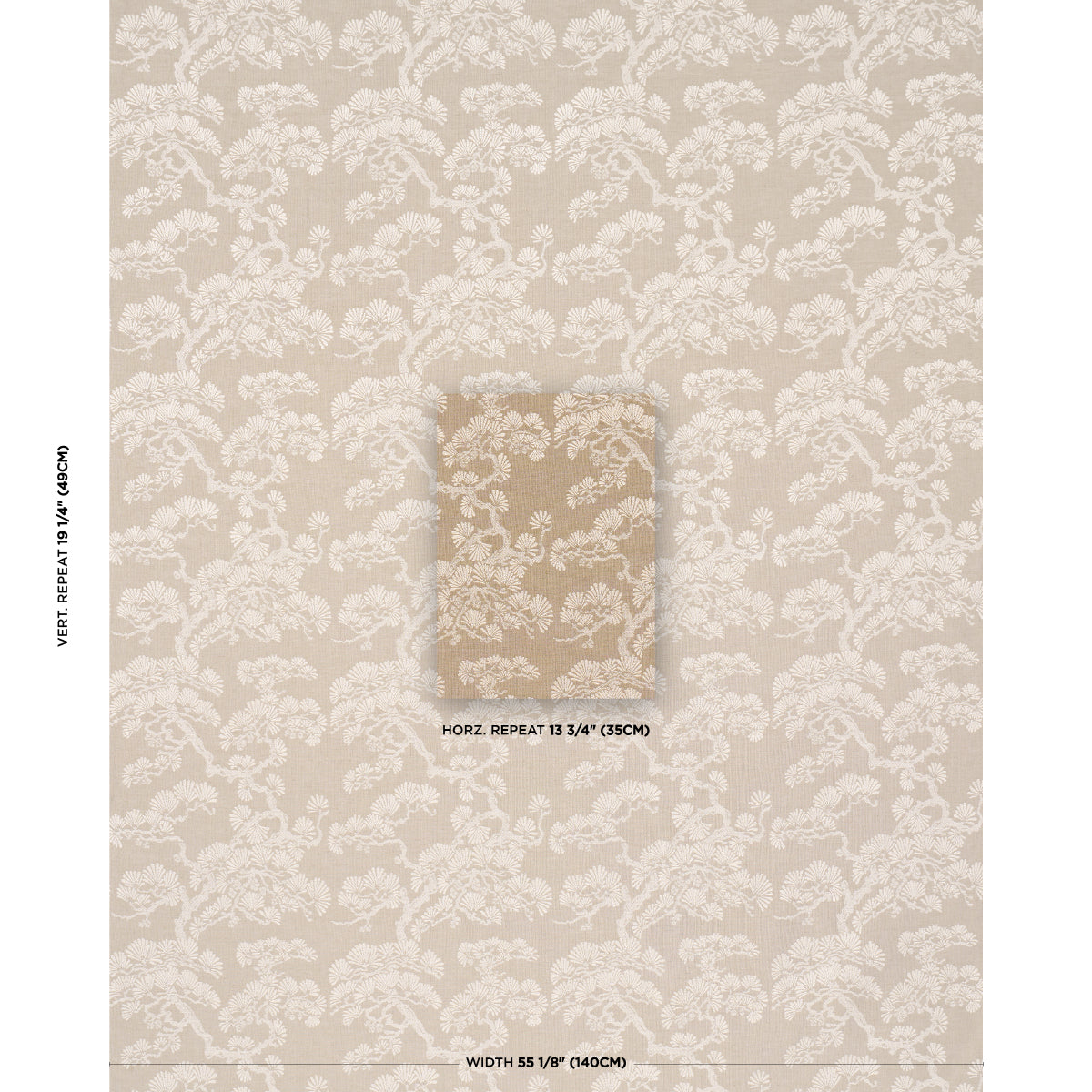 HINATA-NEUTRAL-SCHUMACHER-86532 - Schumacher Fabric