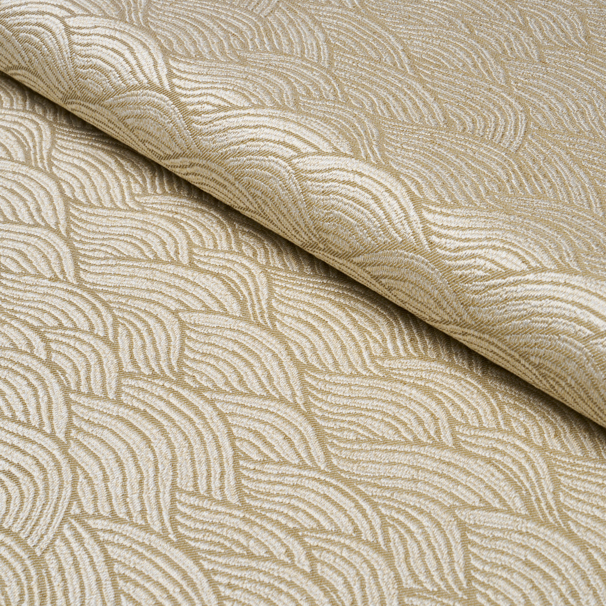 SYMPHONY-SCALLOP-NEUTRAL-SCHUMACHER-86542 - Schumacher Fabric