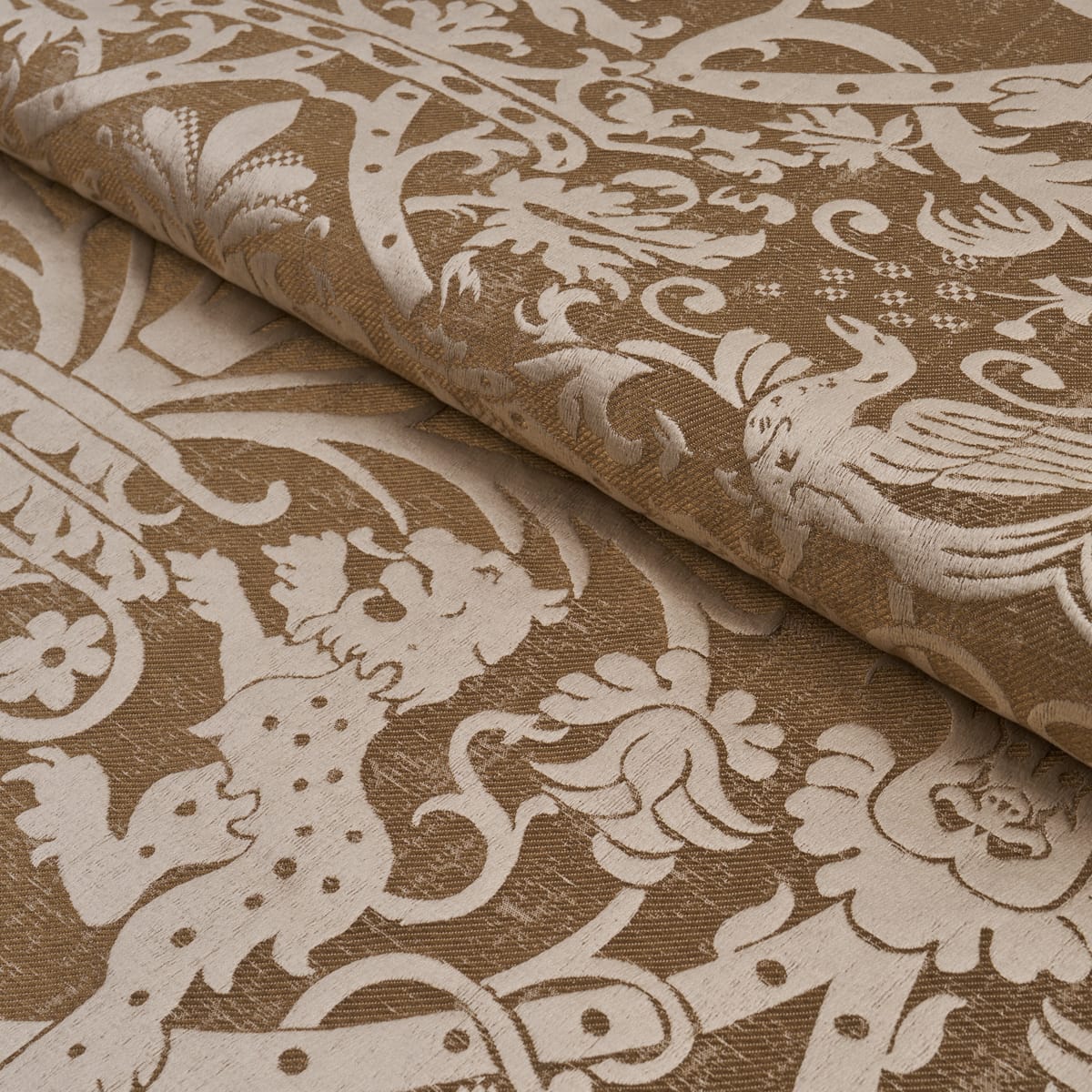 DOUGAL-DAMASK-WHEAT-SCHUMACHER-86591 - Schumacher Fabric