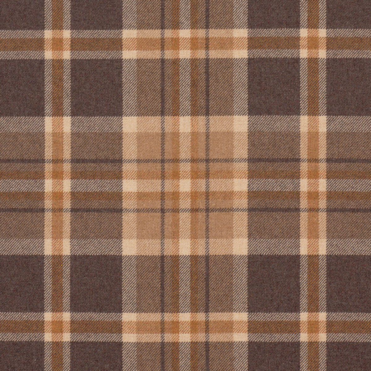 Harris Merino Plaid - Spice - Schumacher 86611 Fabric - Schumacher Fabric