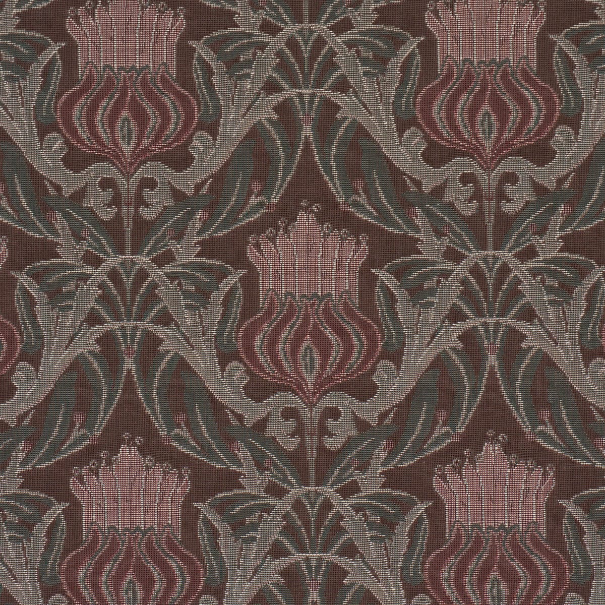 ROWALLAN-TRELLIS-CHOCOLATE-SCHUMACHER-86630 - Schumacher Fabric