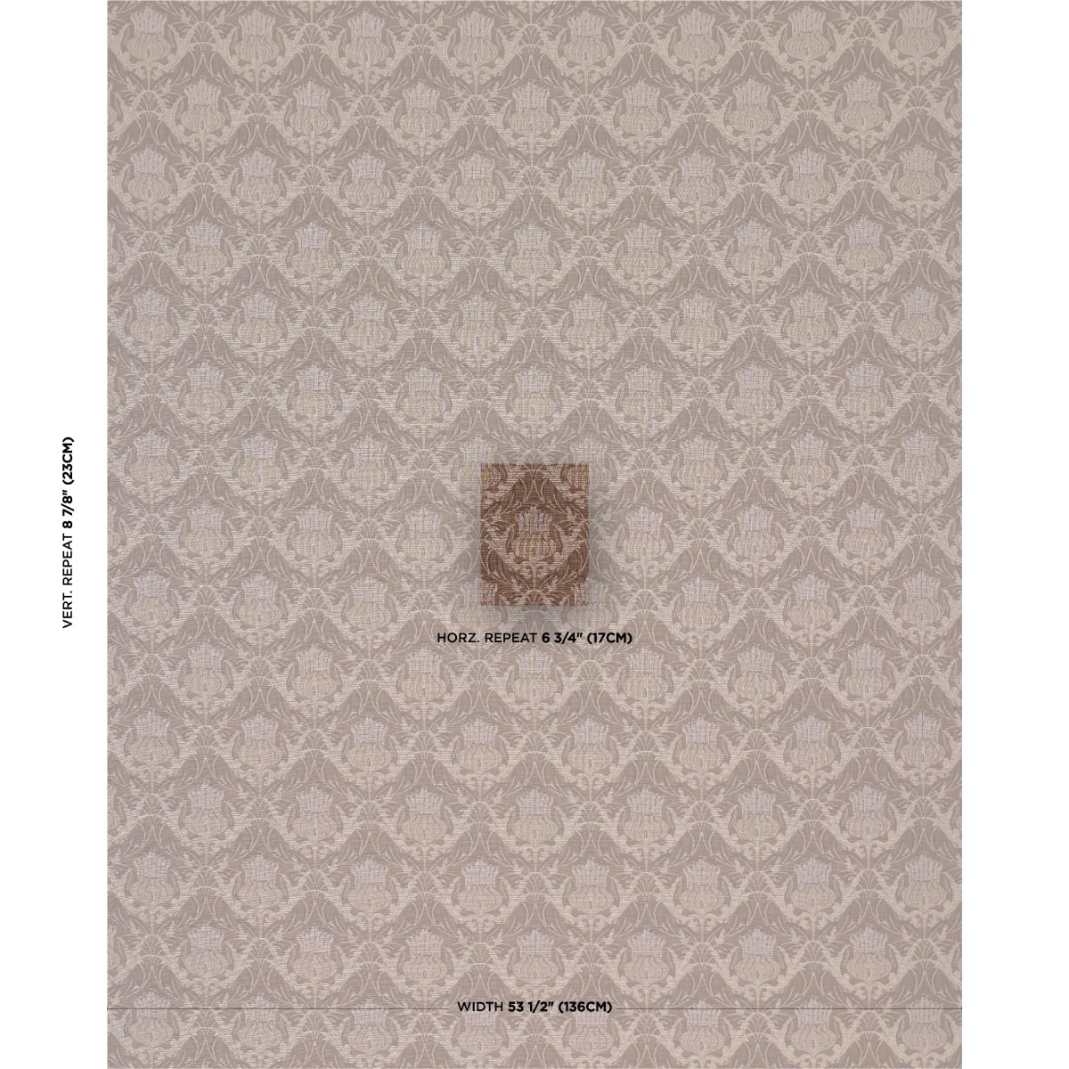 ROWALLAN-TRELLIS-BRONZE-SCHUMACHER-86632 - Schumacher Fabric