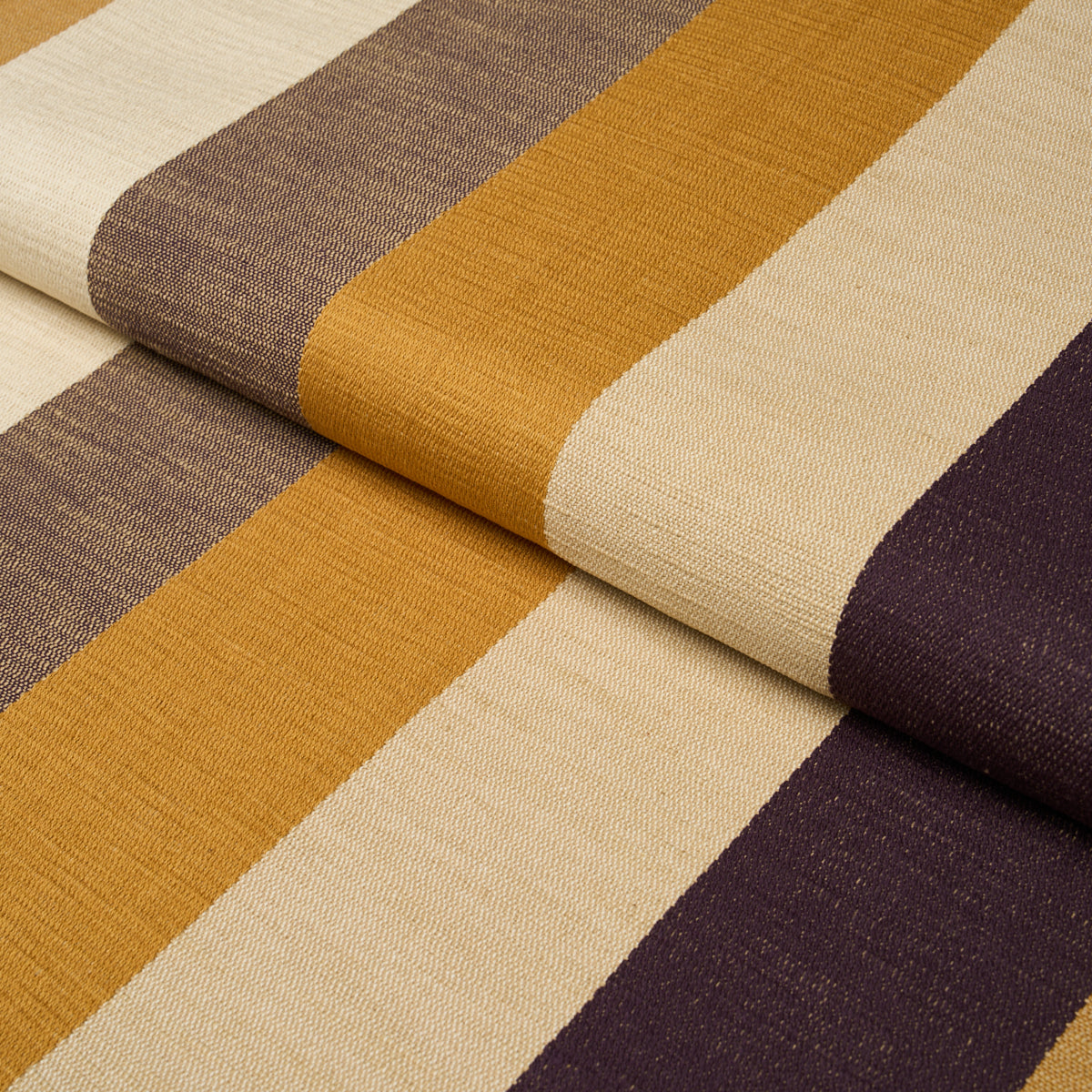 Appino Stripe - Ochre - Schumacher 86652 Fabric - Schumacher Fabric