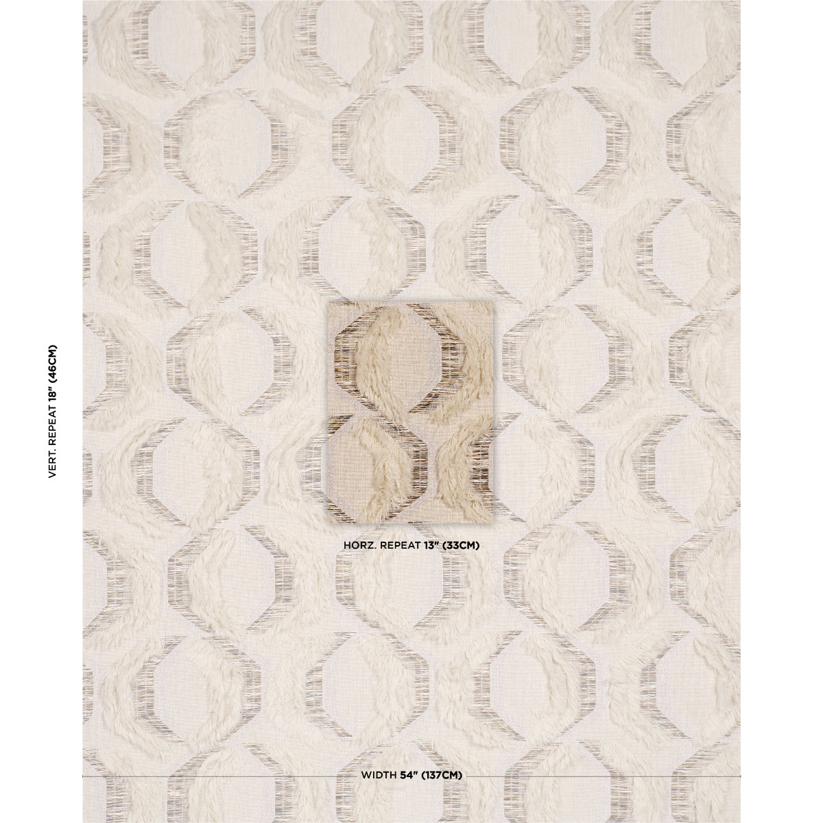 Samira - Birch - Schumacher 86690 Fabric - Schumacher Fabric